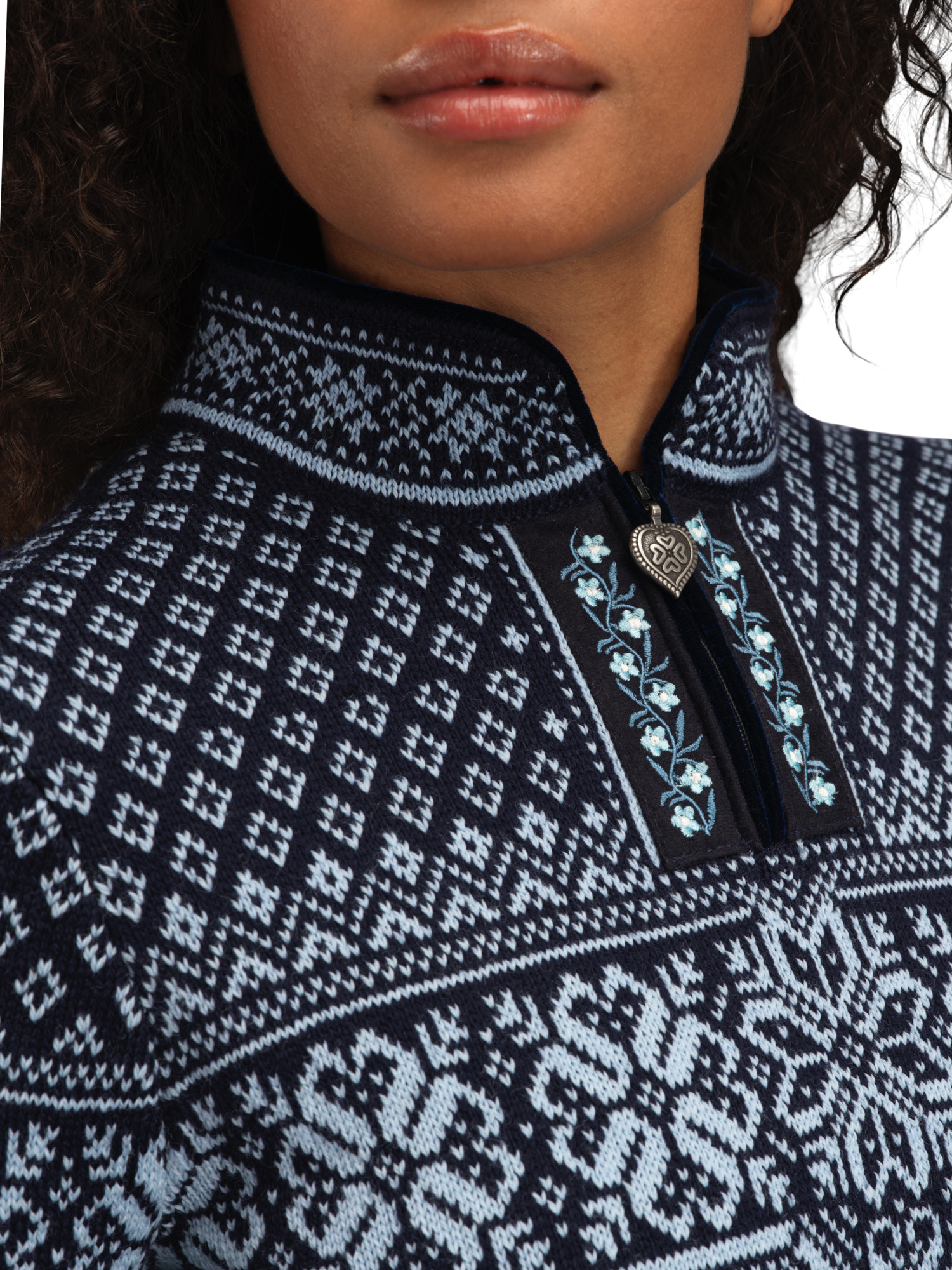 Peace Women’s Knit Sweater  blue