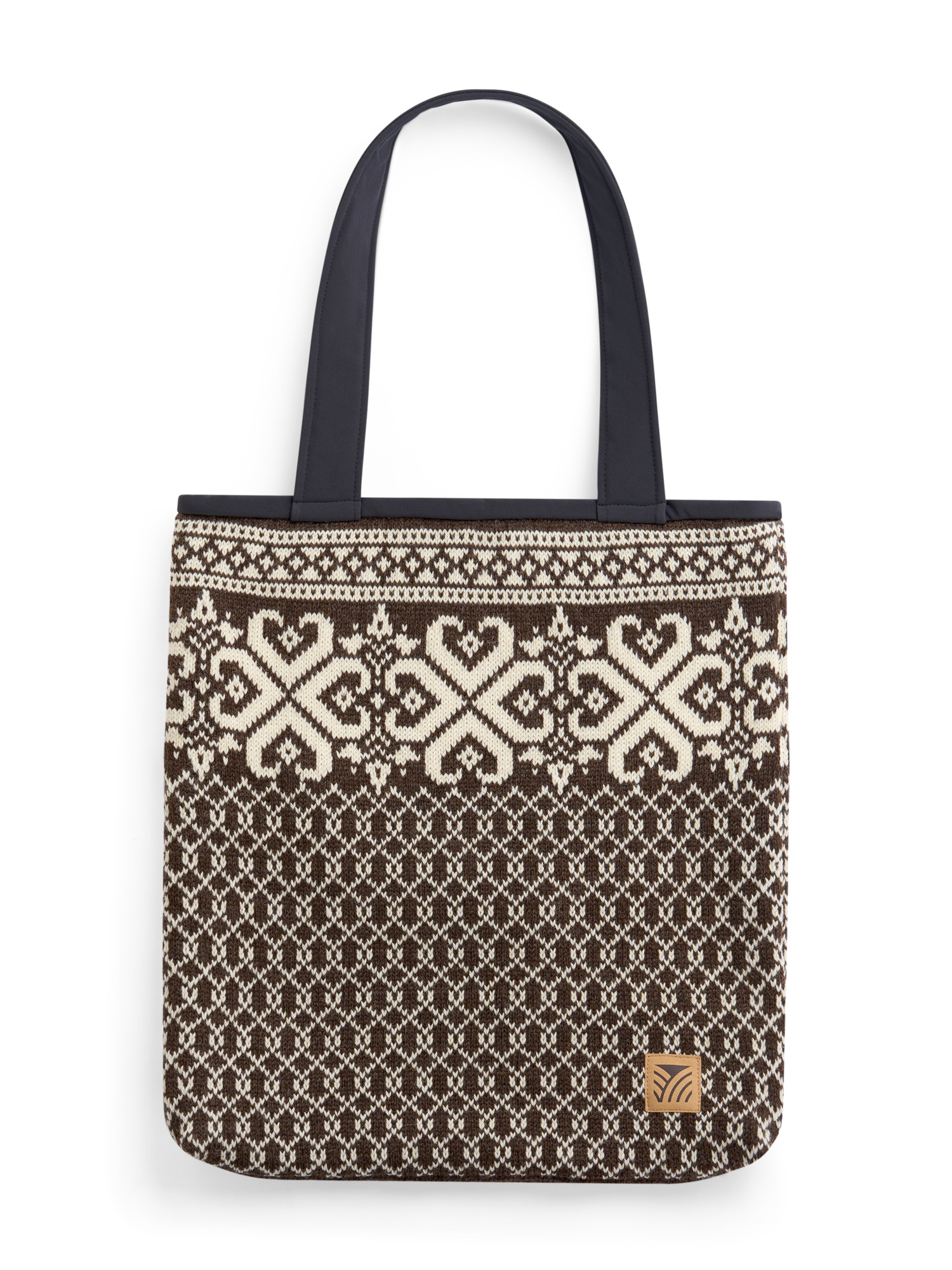 Leknes Totebag Coffee Offwhite