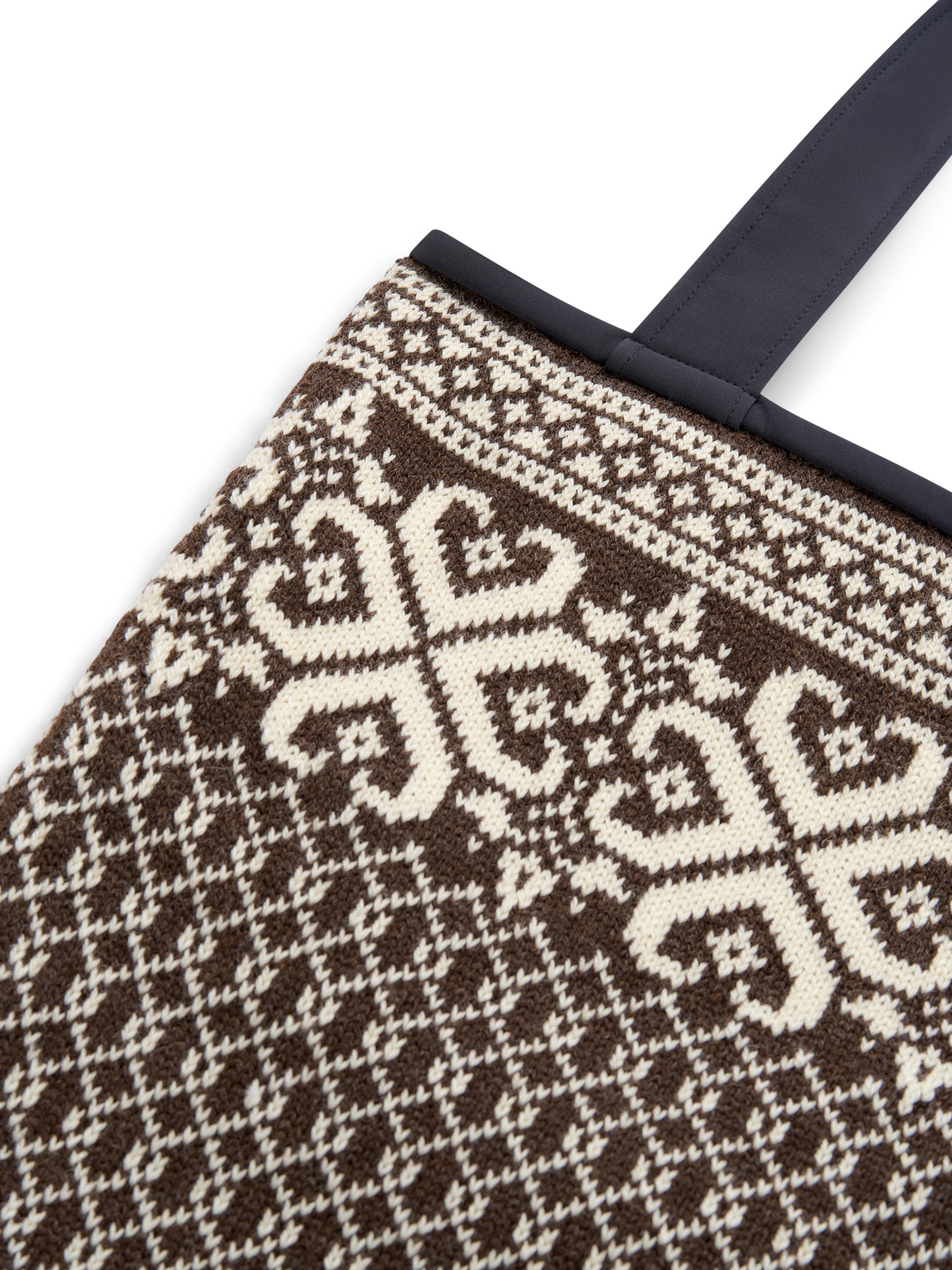 Leknes Totebag Coffee Offwhite