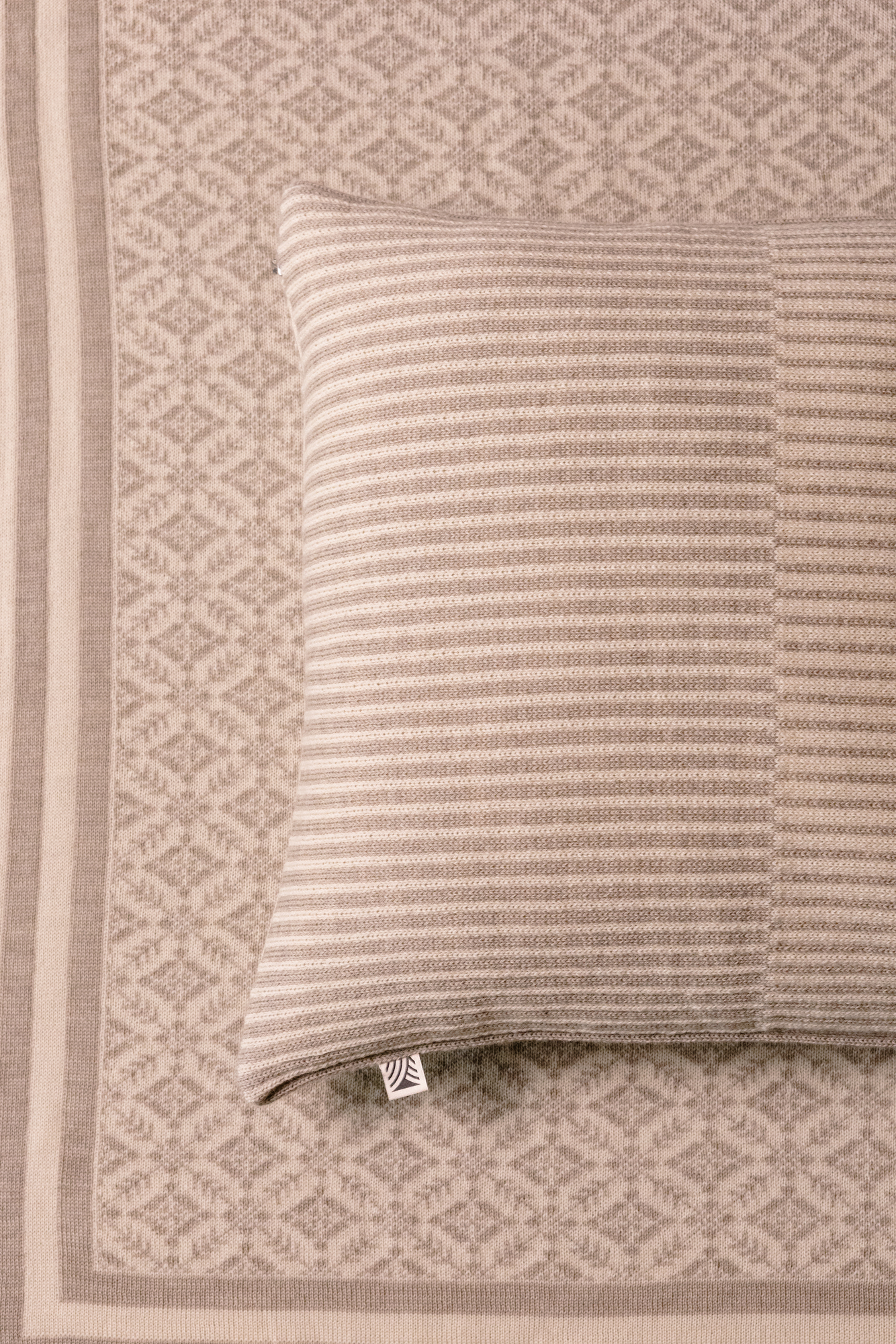 Frogner Merino Wool Blanket Offwhite Sand