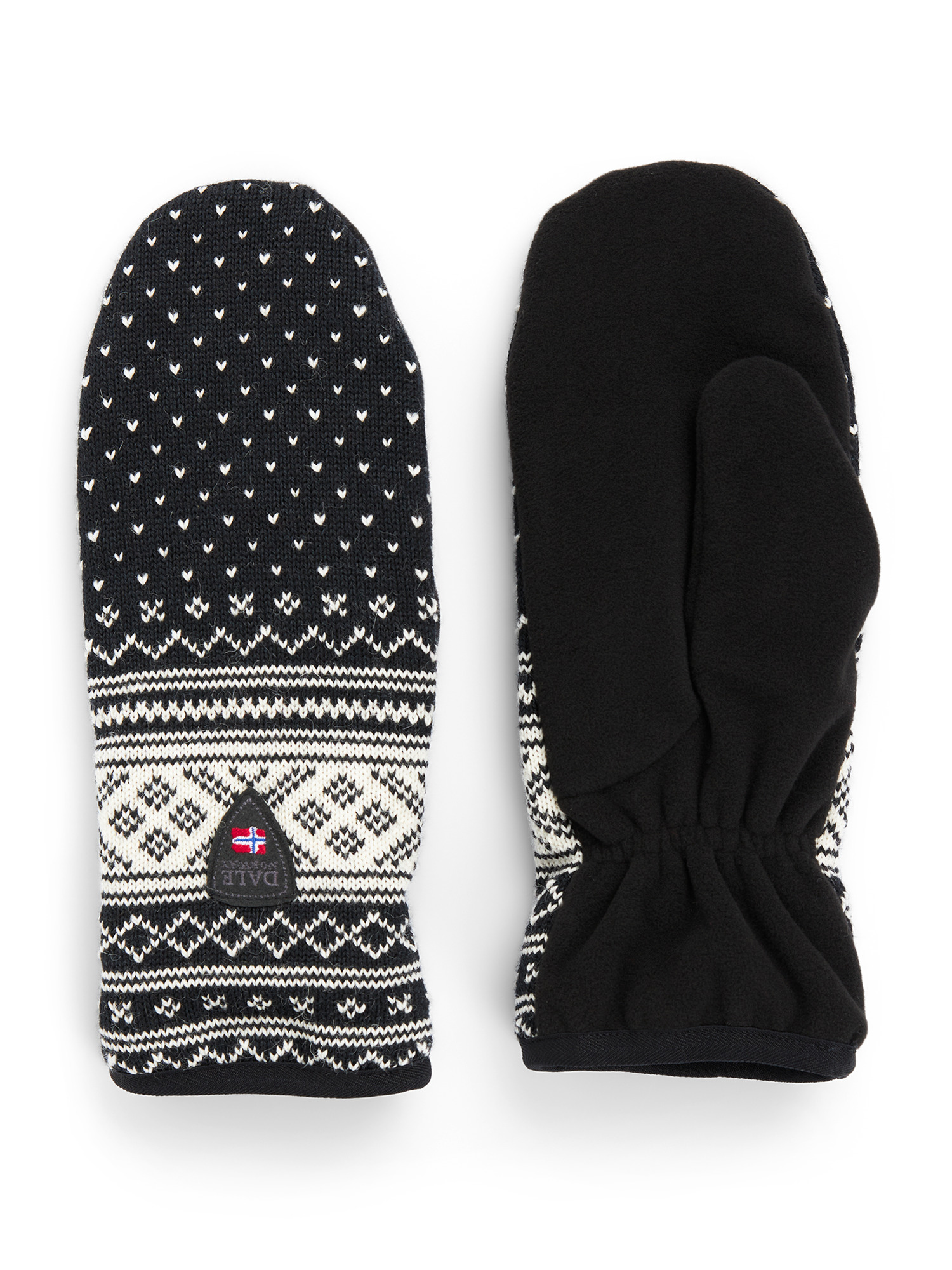 Dale of Norway Valløy Polar Mittens - Black Water-Resistant