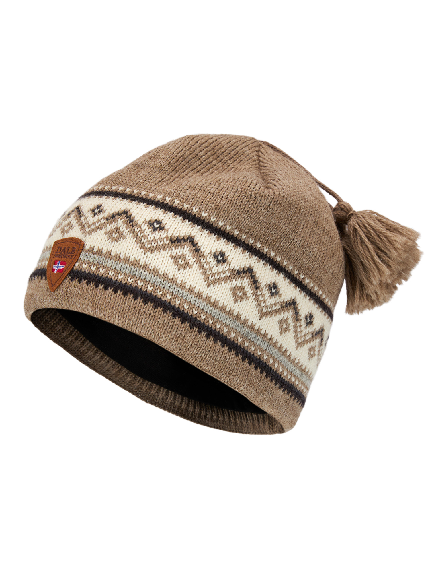 Vail Hat - Norwegian Wool Mountainstone Offwhite Coffee
