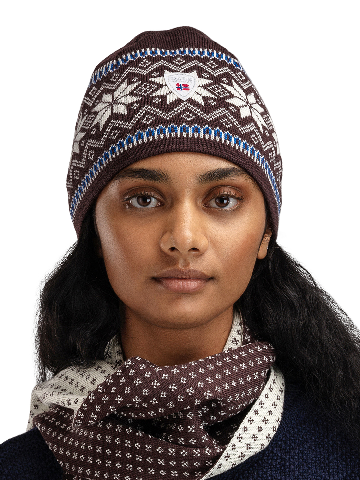 Garmisch Hat - Merino Wool Navy Peacock Sweethoney