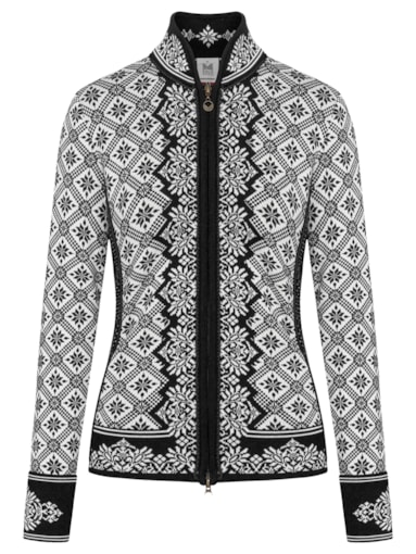 Christiania Jacket - Women - Black/Offwhite - Dale of Norway - Dale of ...