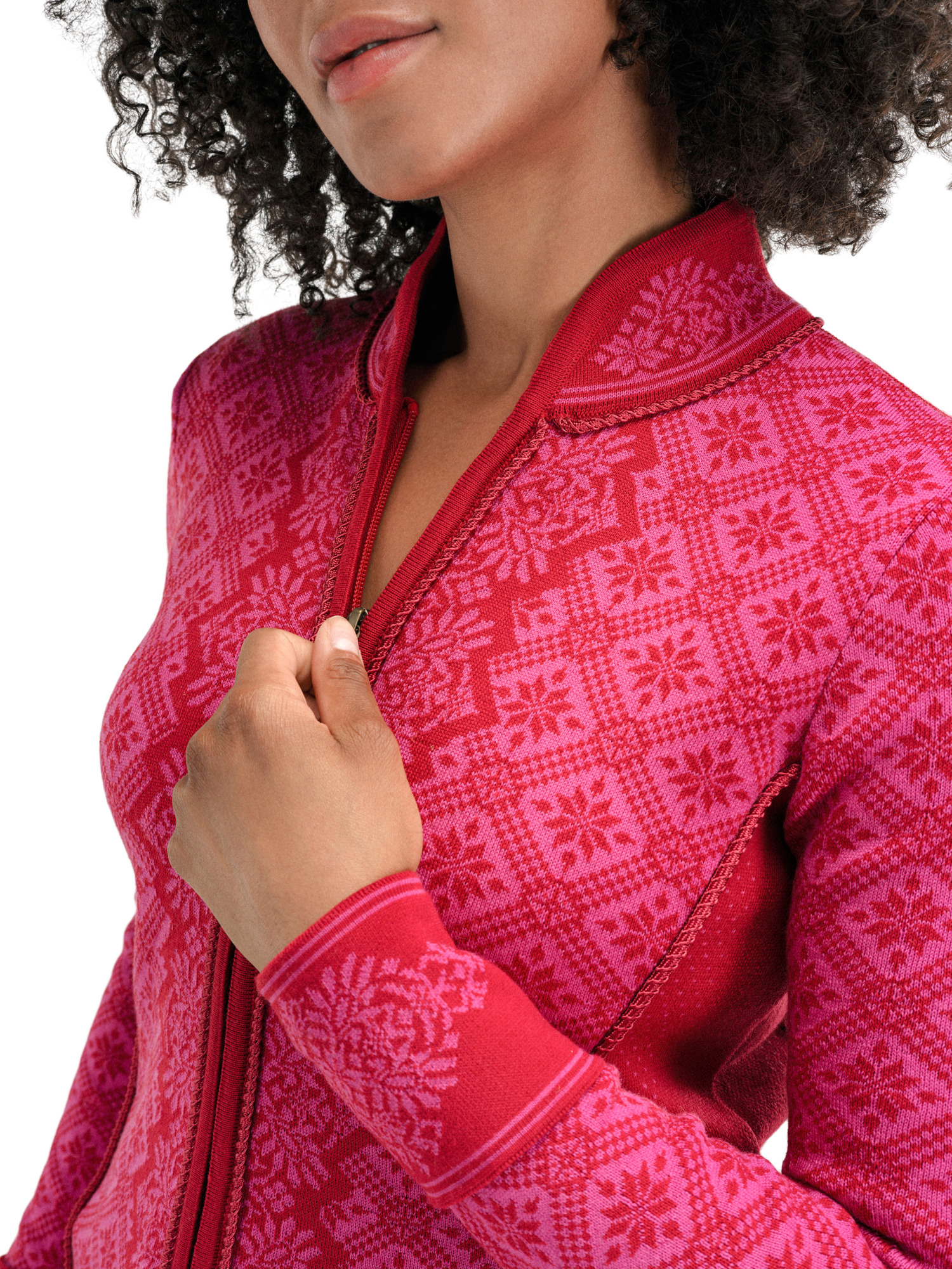 Christiania Women's Jacket - Merino Wool red