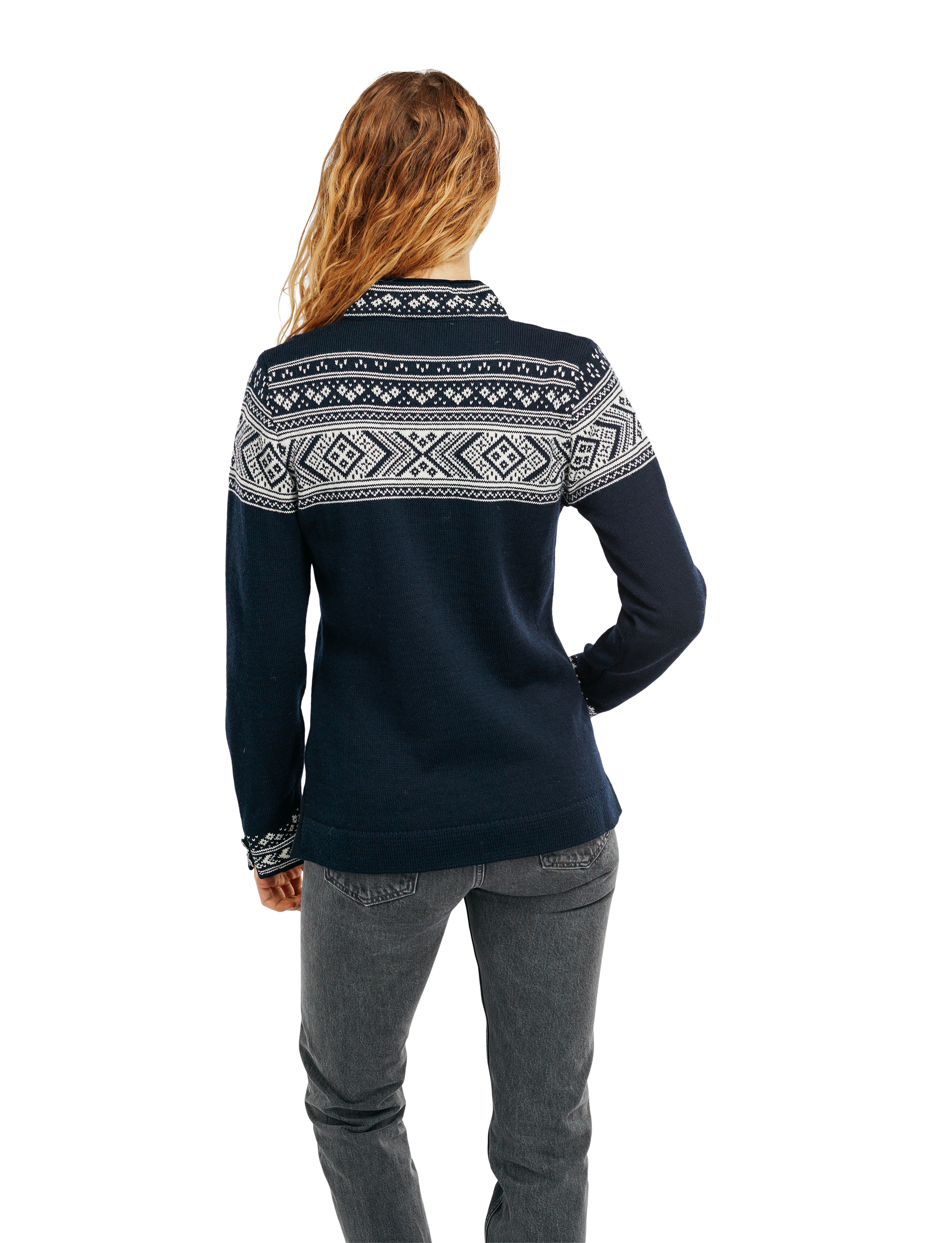 Viking Karine Marine Offwhite