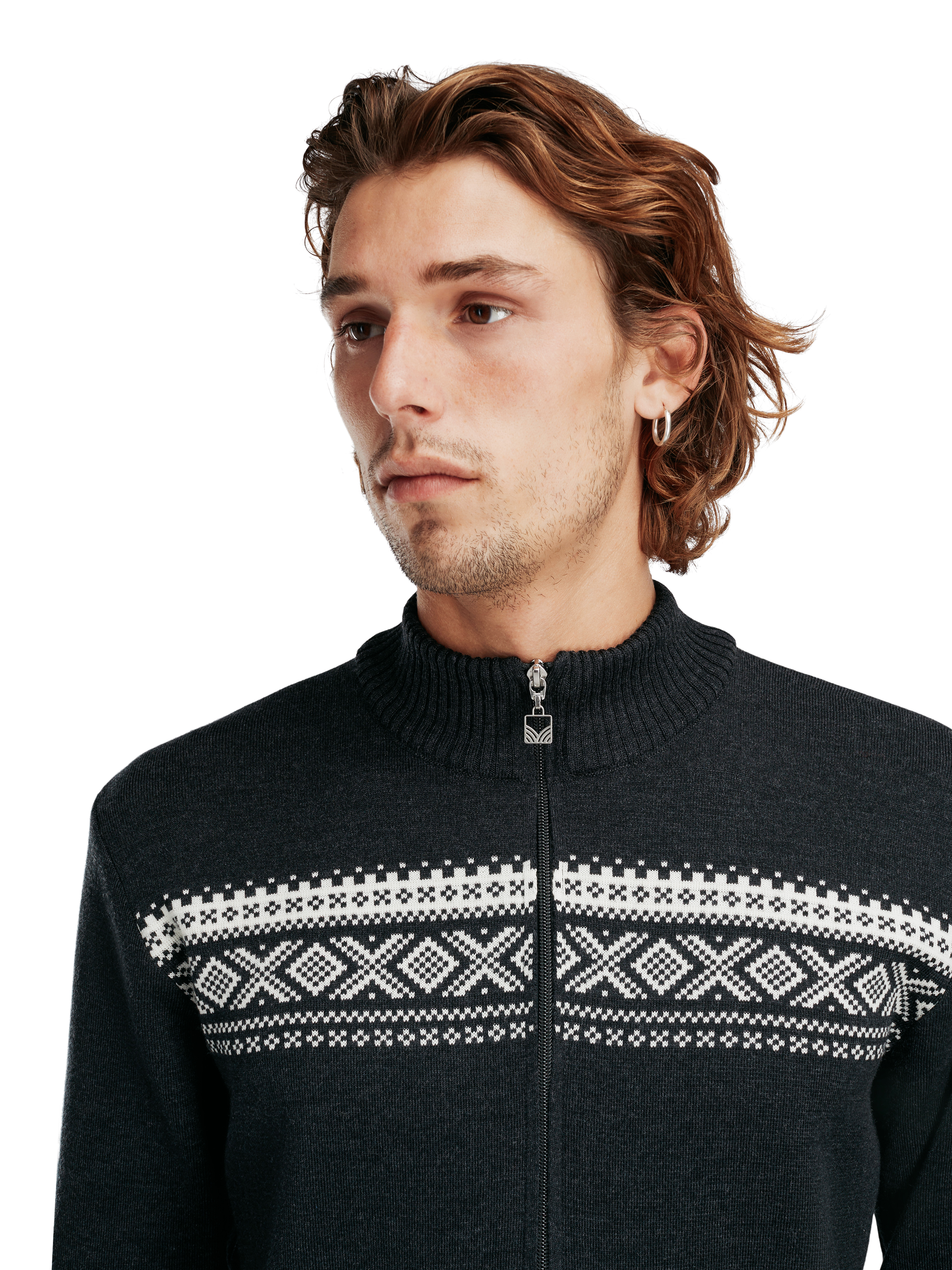 Dalestølen men's jacket Darkcharcoal Offwhite