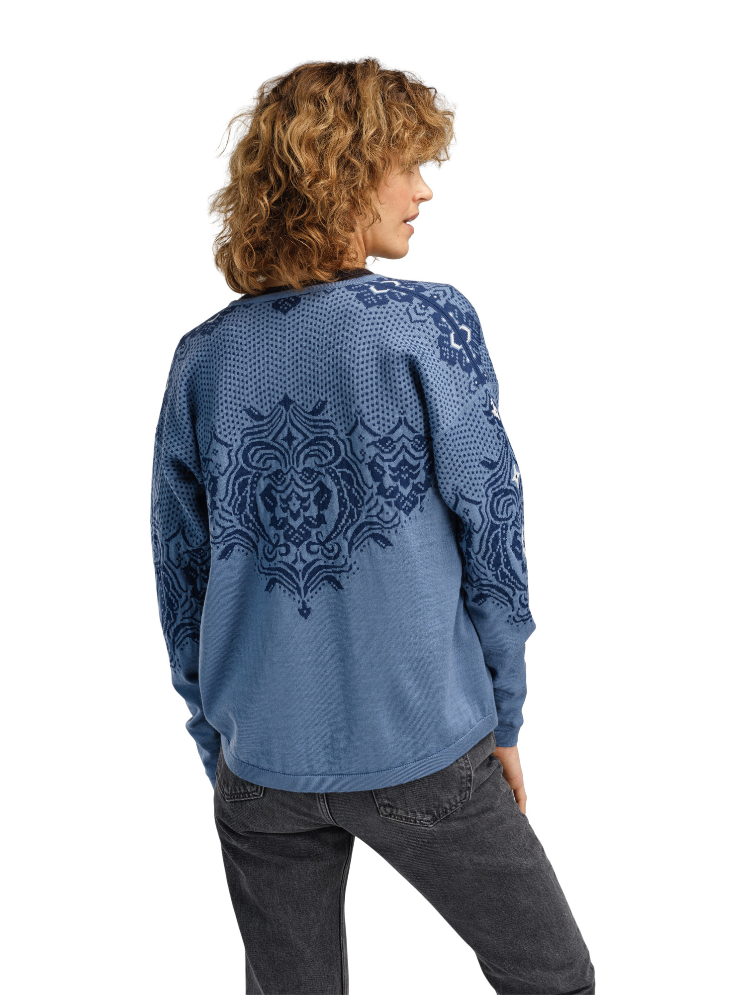 Rosendal women's jacket  Blueshadow Indigo Offwhite