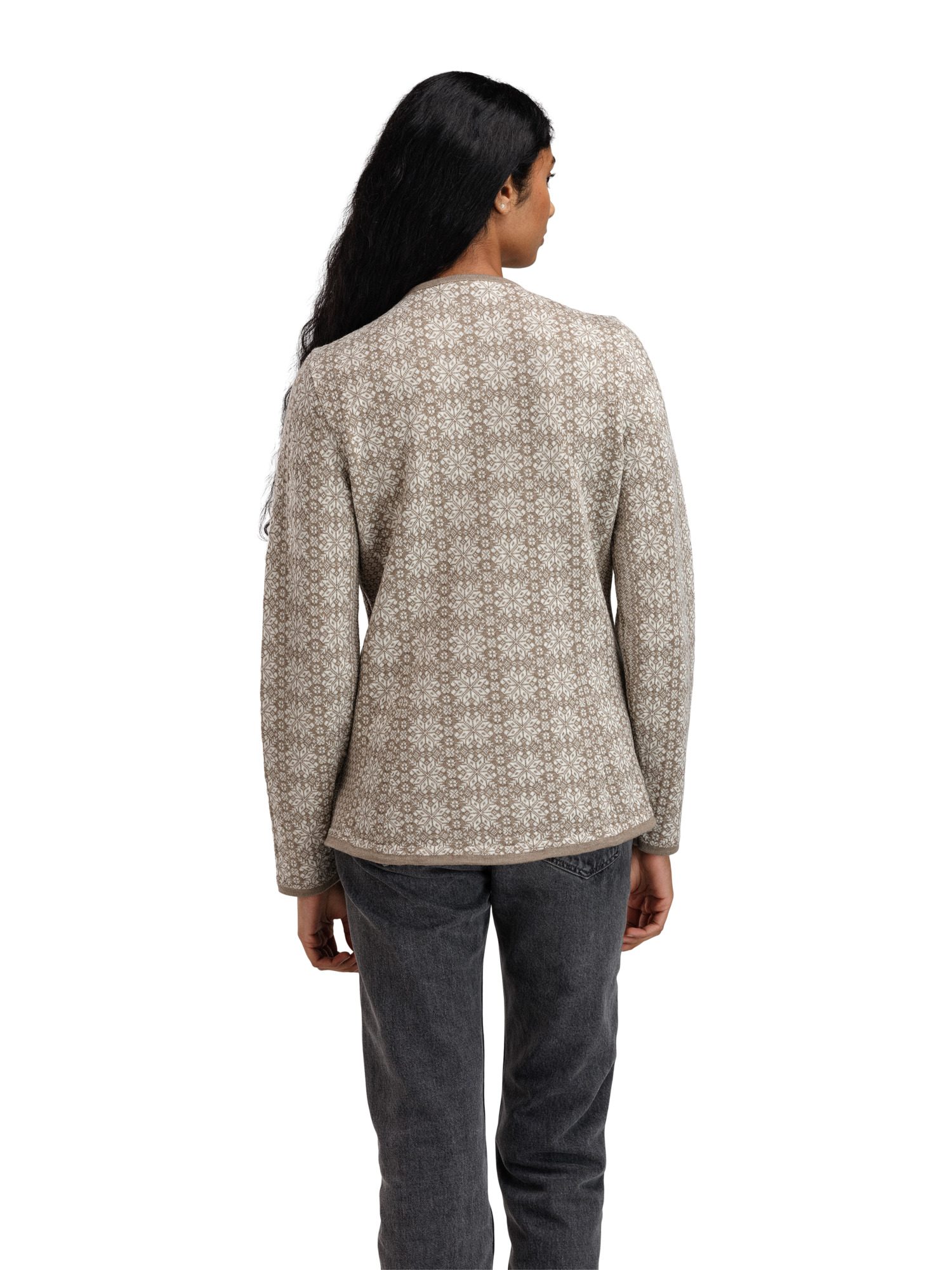 Othelie Women's Jacket - Merino Wool Mountainstone Offwhite Mt.s