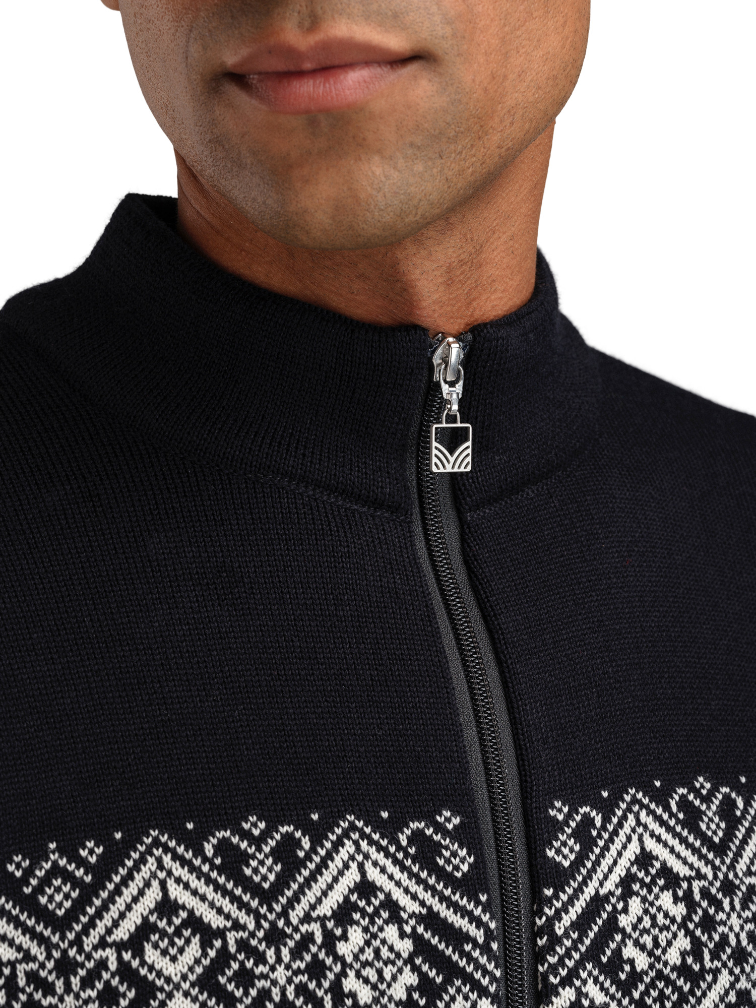 Moritz Men’s jacket Black Offwhite Darkcharcoal