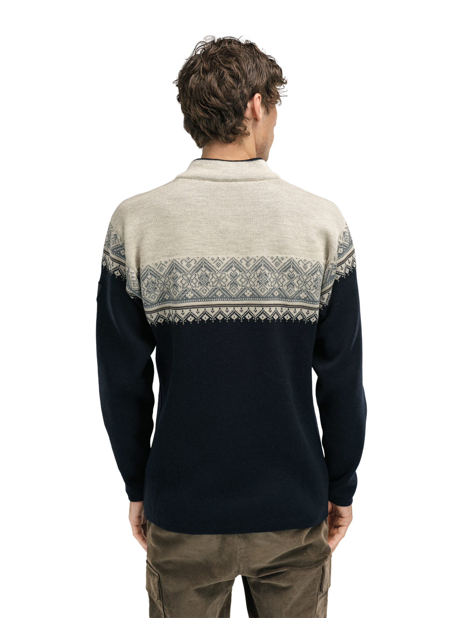 Moritz Men’s Sweater - Merino Wool Black Sandstone