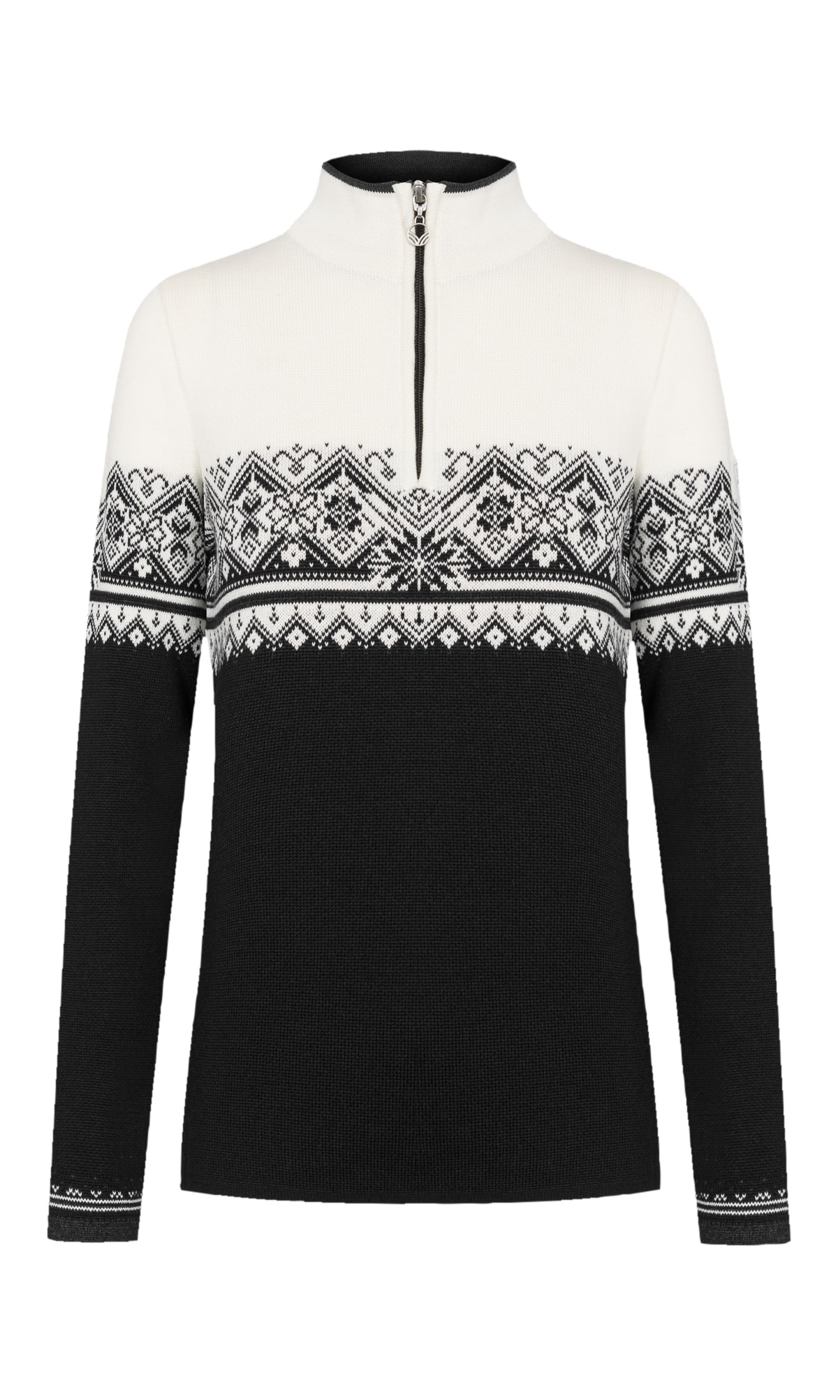 Moritz Sweater - Women - Black/Offwhite - Dale of Norway - Dale of