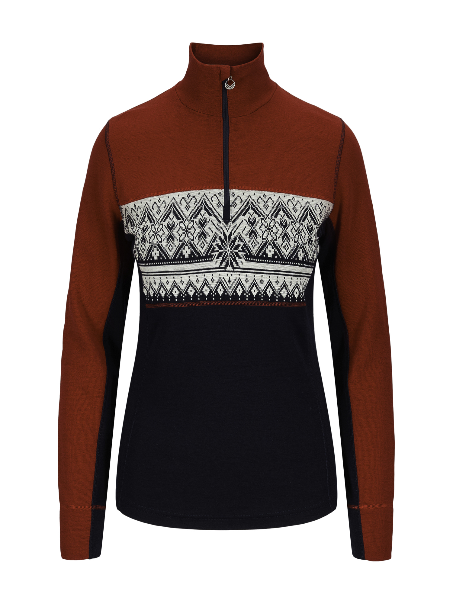 basic red sweater