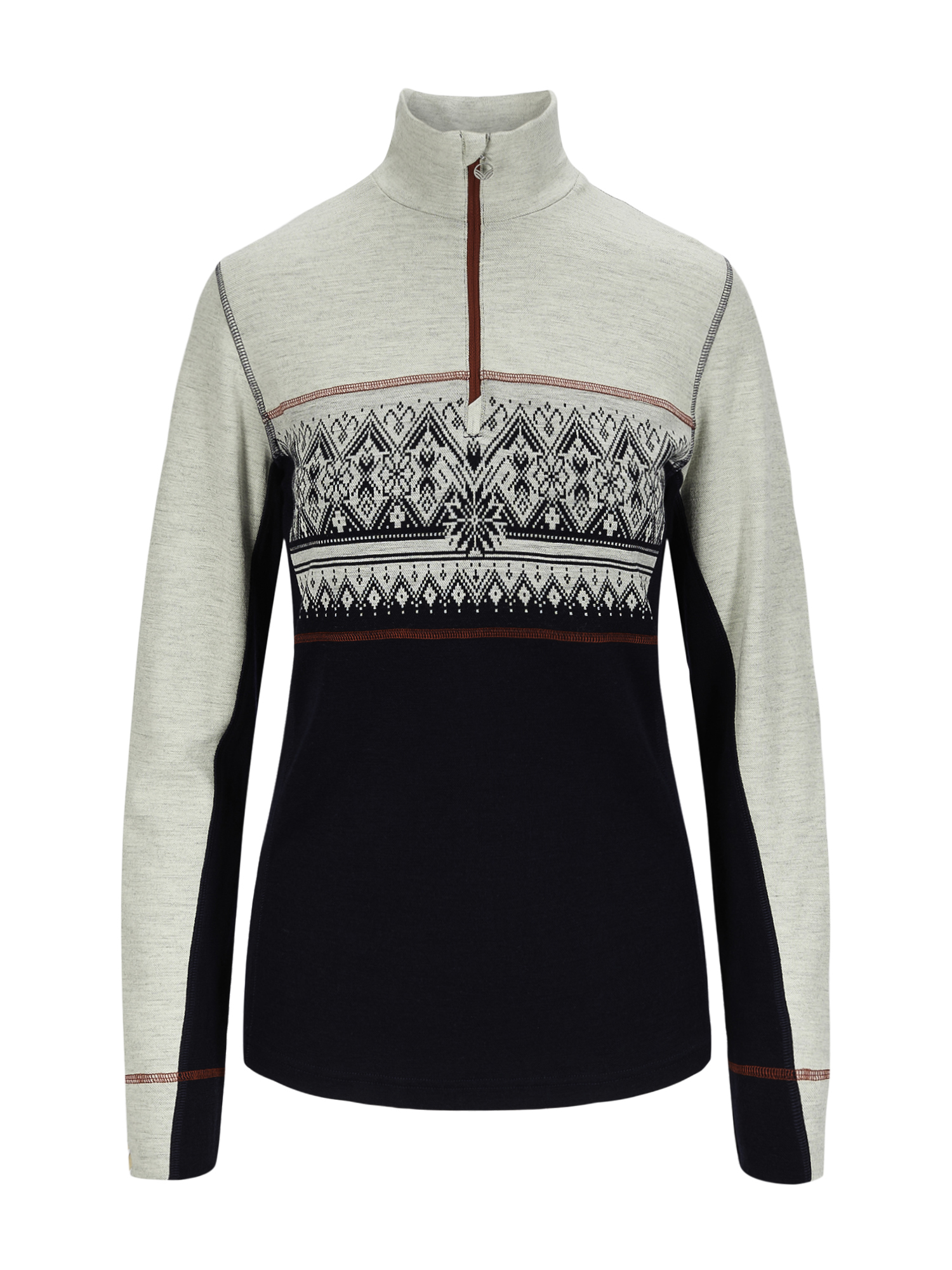 Moritz Basic Sweater - Women - Navy/White - Dale of Norway - Dale