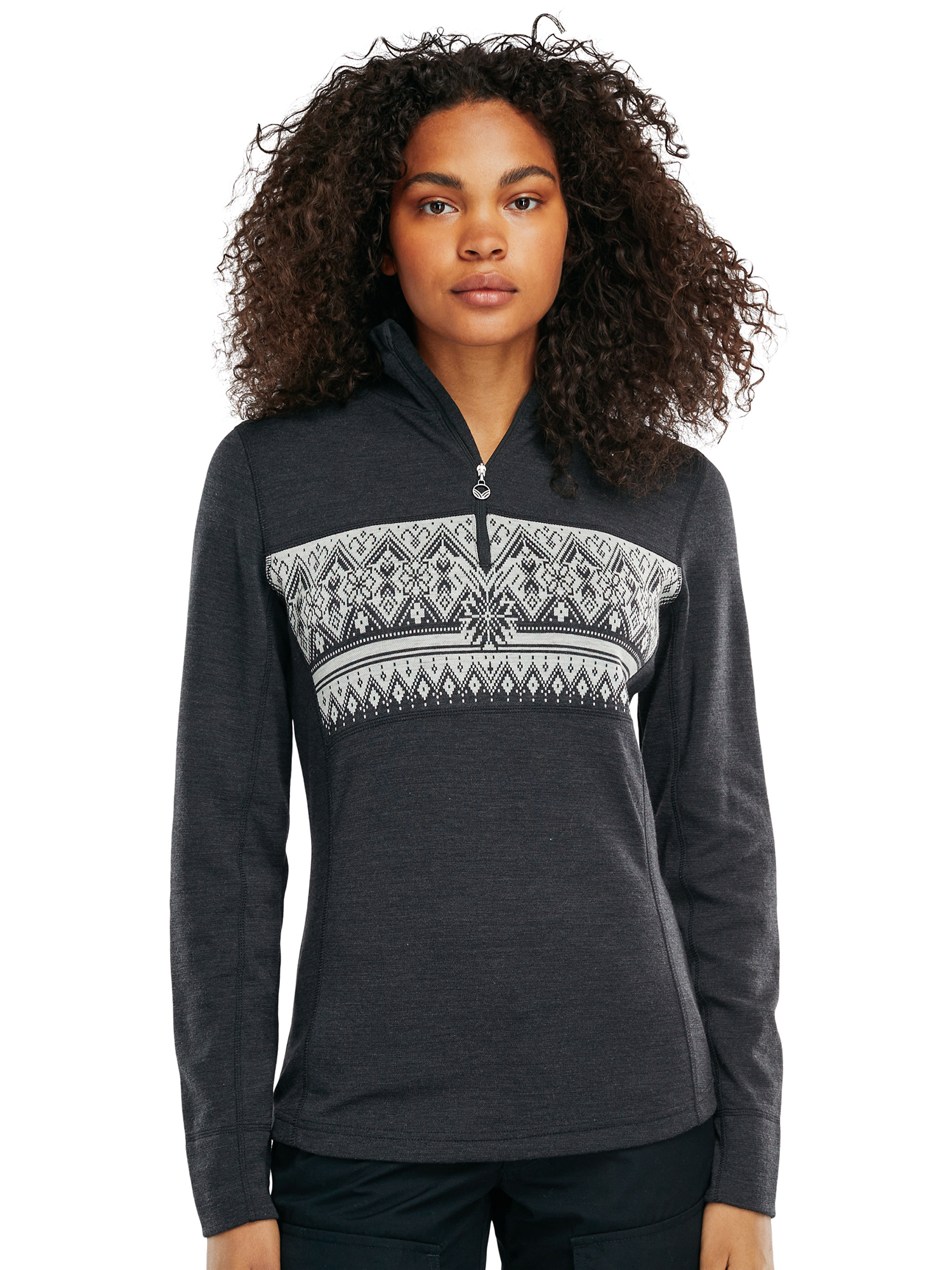 Moritz Basic Sweater - Women - DarkGrey - Dale of Norway - Dale of