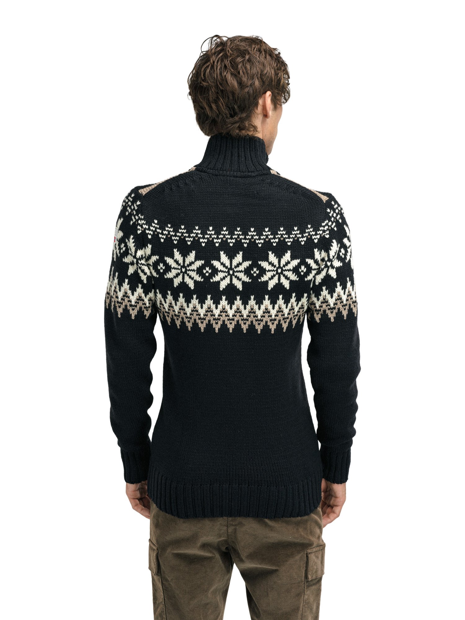 (取寄) ダーレオブノルウェー メンズ マイキング セーター Dale of Norway men Myking Sweater Black/Raspberry Dale of Norway Myking Sweater Black/Raspberry SM (Men's 34