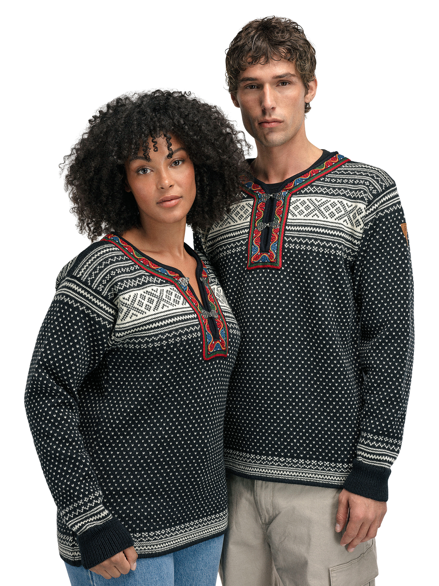 Setesdal Sweater Unisex Black Offwhite Dale of Norway Dale