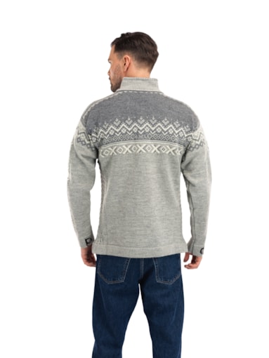 140th Anniversary Sweater - Men - Grey - Dale of Norway - Dale of Norway