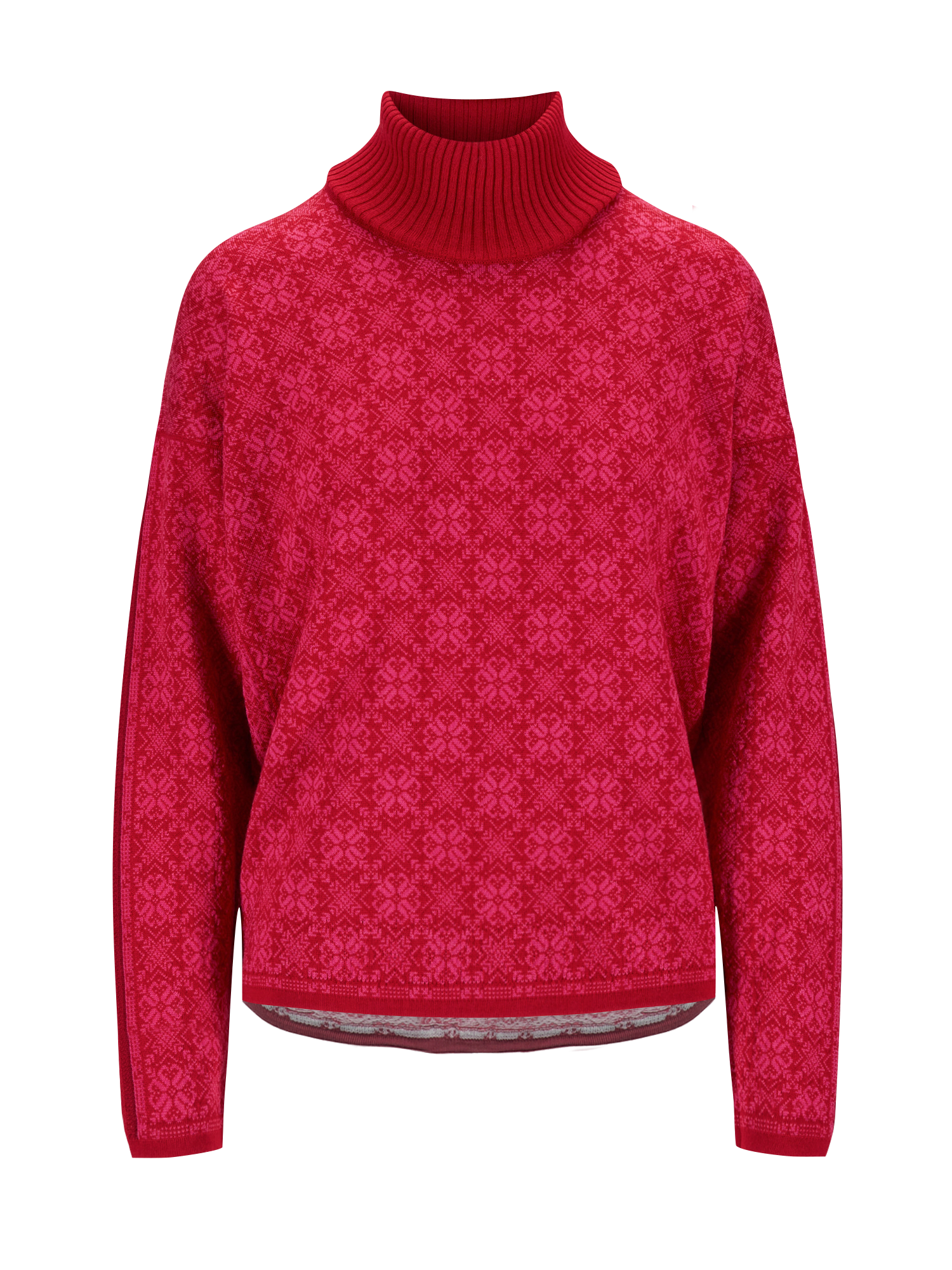 Firda Fem Sweater Raspberry Allium - Dale of Norway