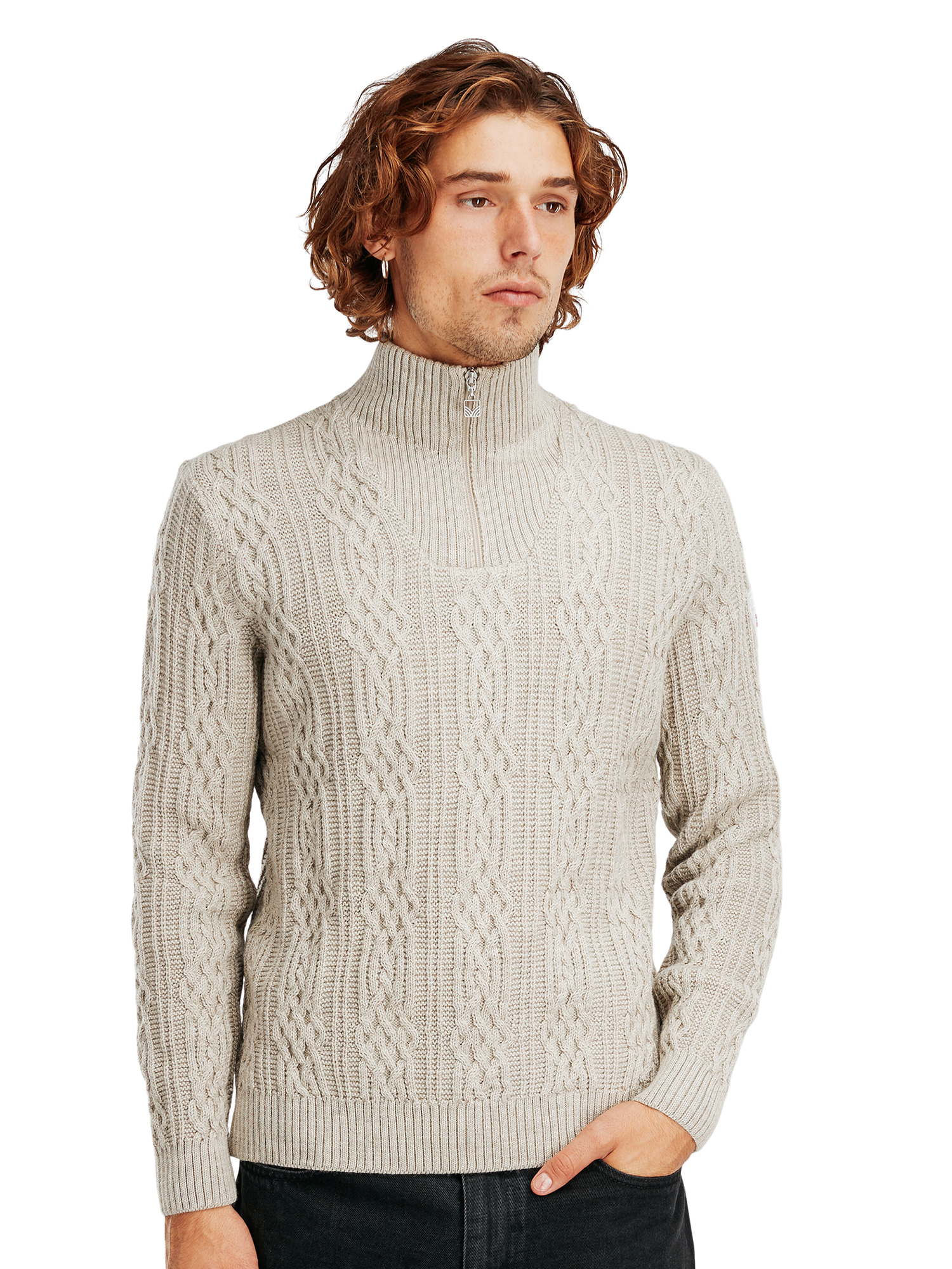 Hoven Knit Sweater - Men - Sand - Dale of Norway - Dale of Norway