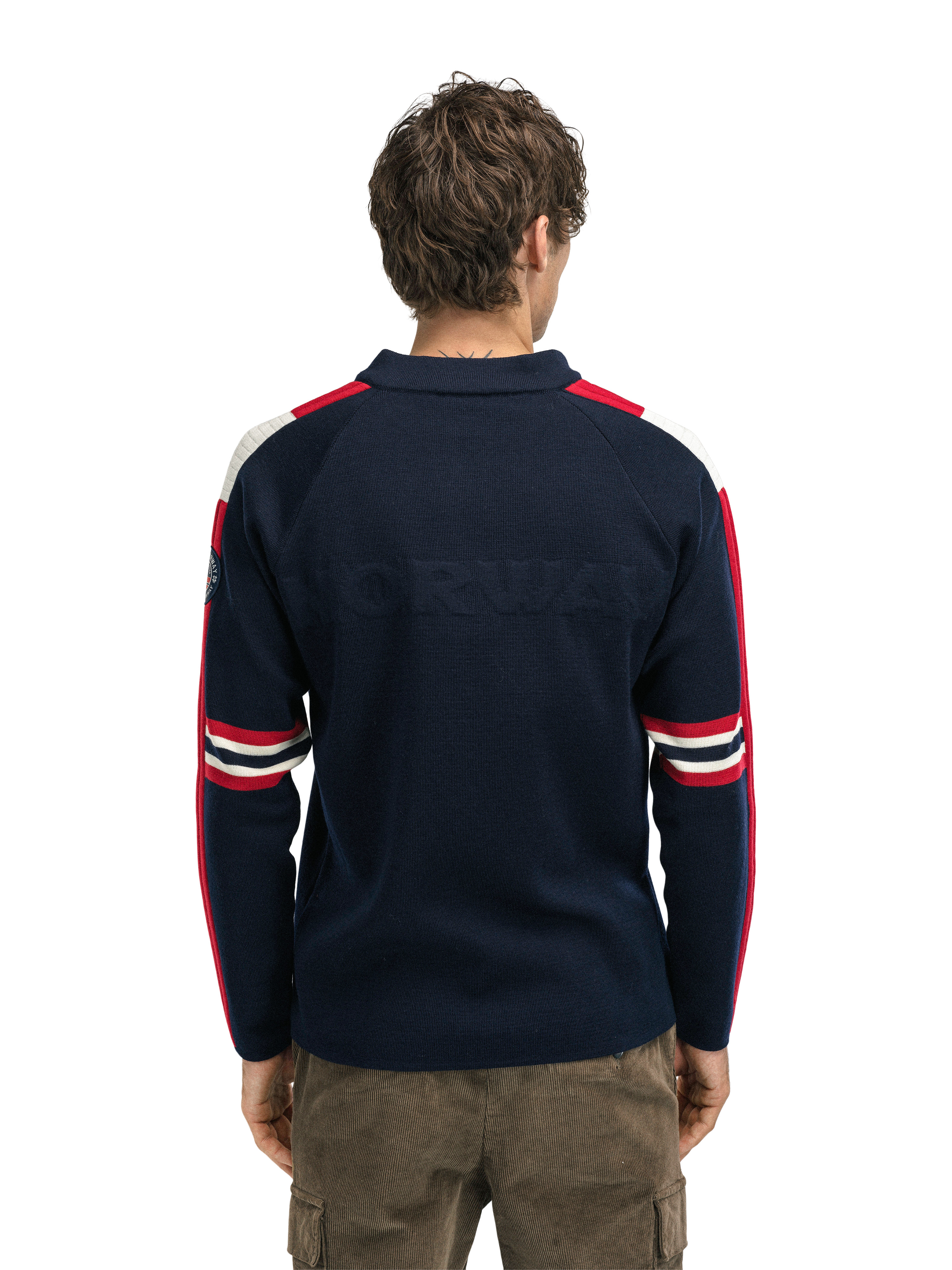 OL Spirit Sweater - Men - Navy - Dale of Norway - Dale of Norway