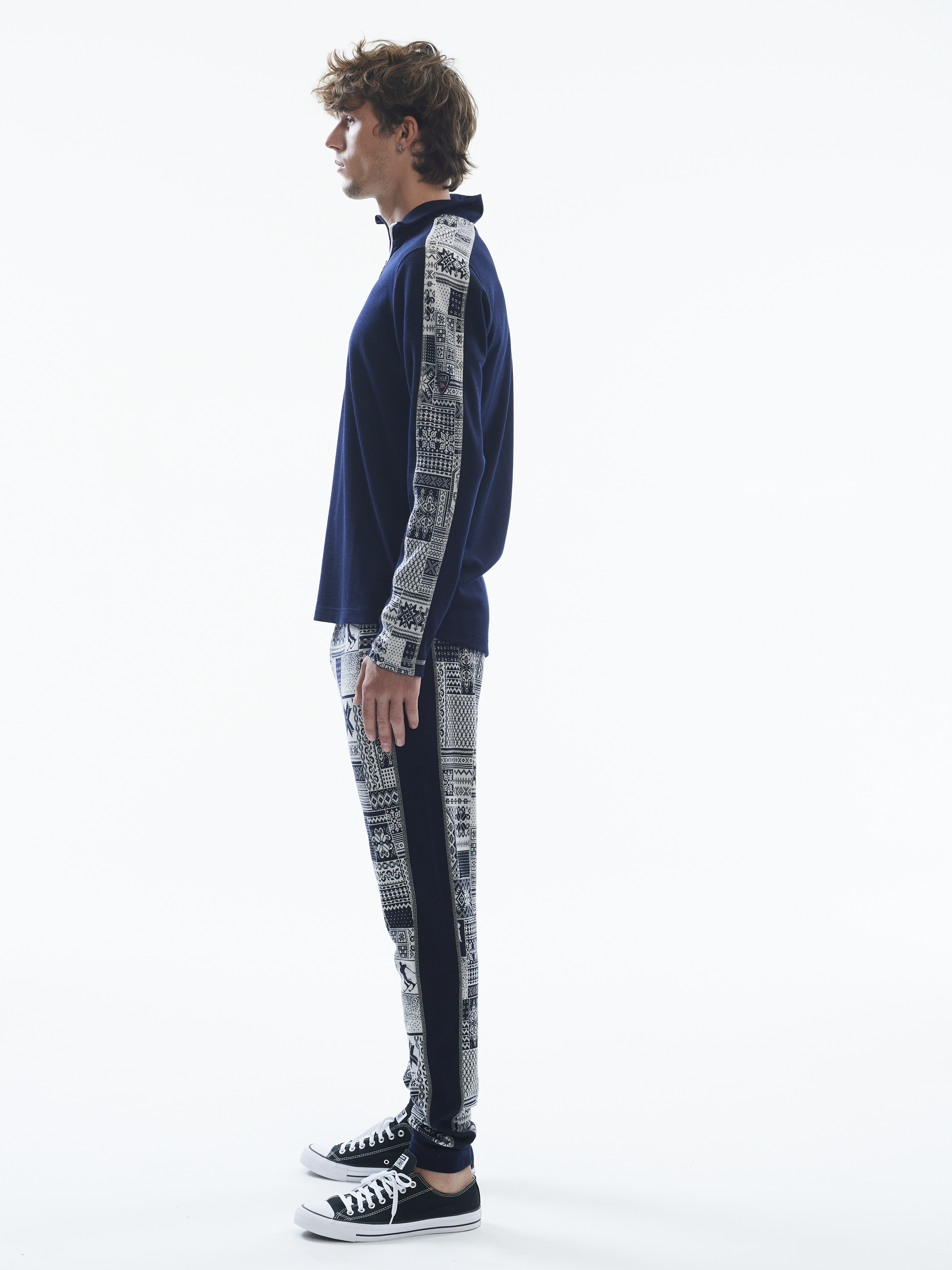 History basic sweater masculine Navy 