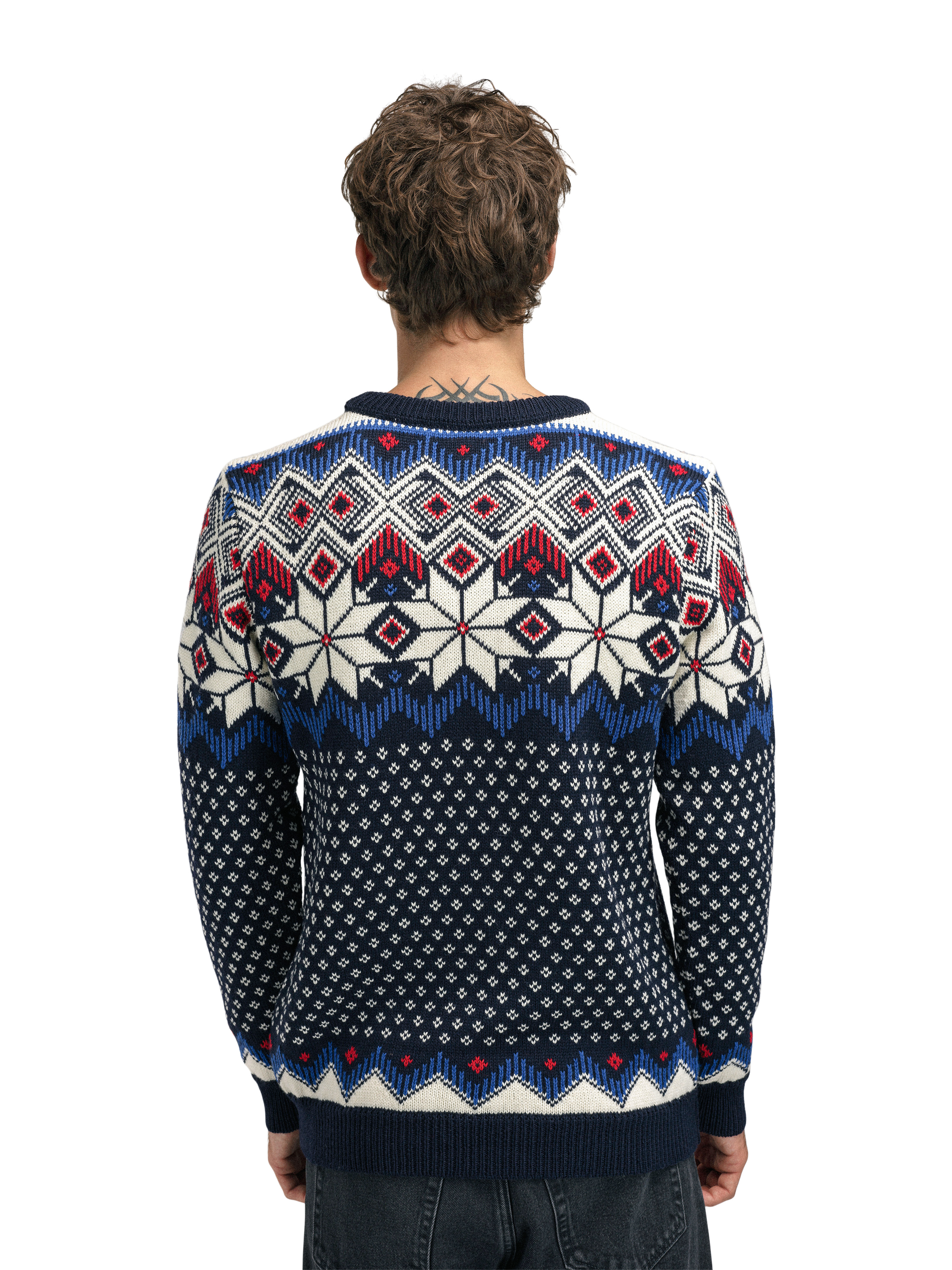 Vegard Sweater - Men - Navy/Offwhite - Dale of Norway - Dale of Norway