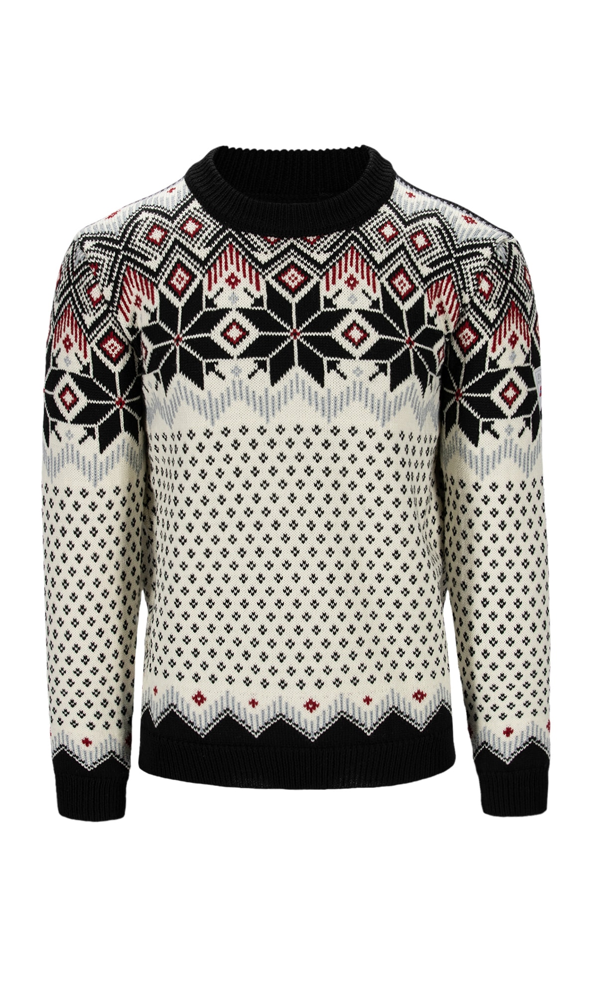 Vegard Sweater - Men - Black/OffWhite - Dale of Norway - Dale of Norway