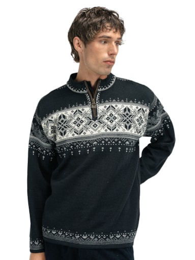 Blyfjell Knit Sweater - Men - Black - Dale of Norway - Dale of Norway