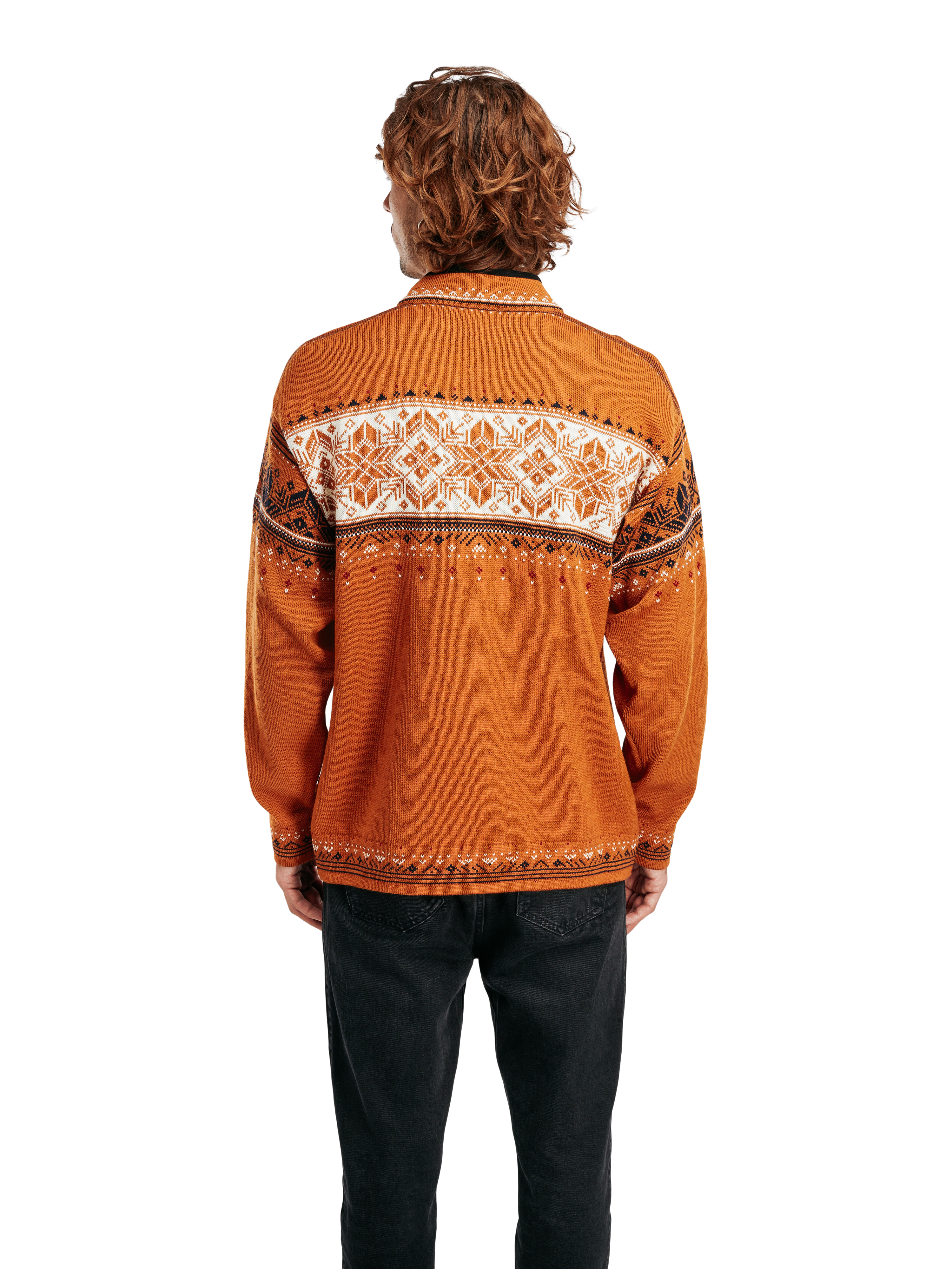 Blyfjell Knit Sweater Men Copper Dale of Norway Dale of Norway