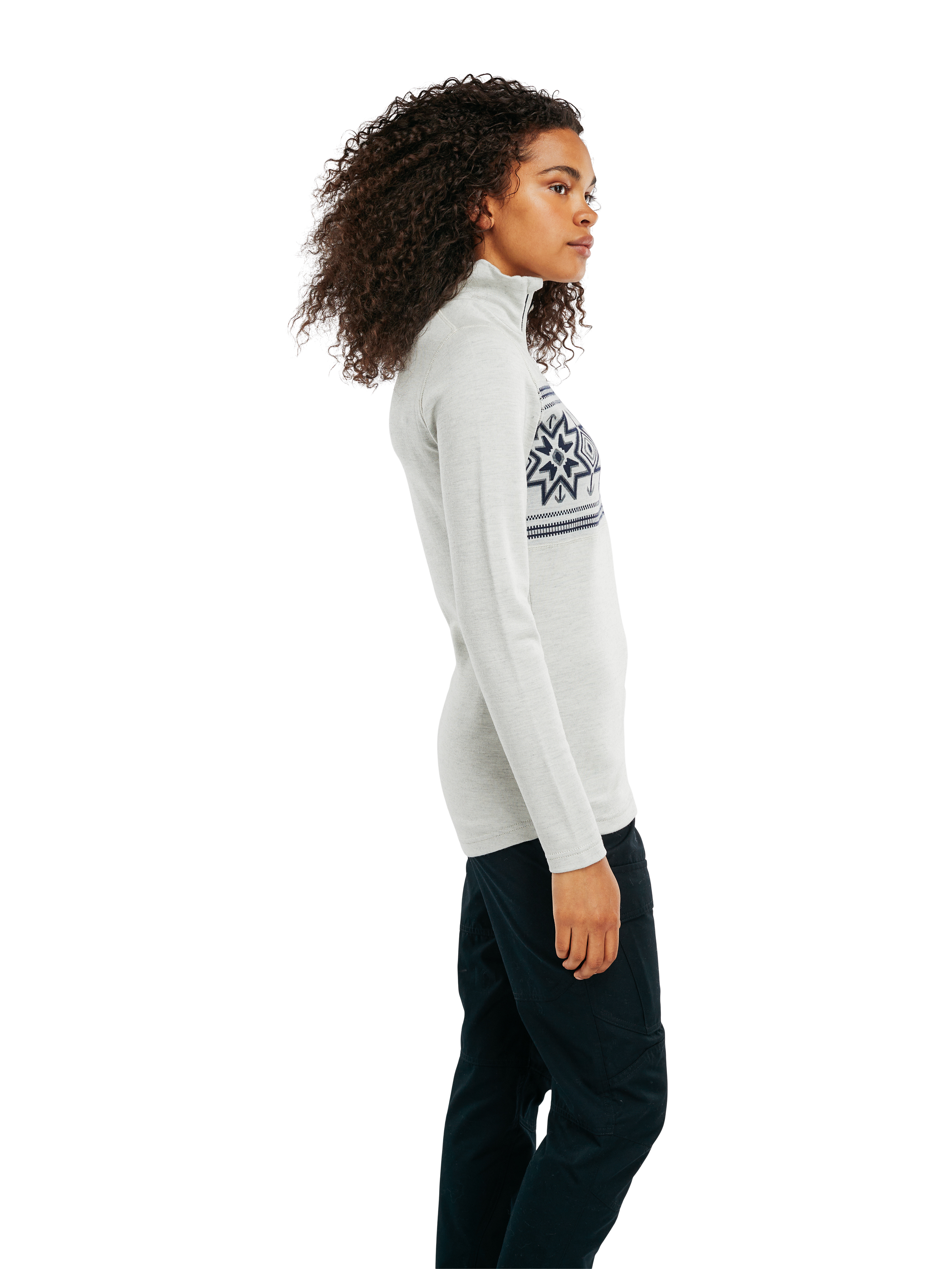 Tindefjell Basic sweater Women Offwhite Dale of Norway