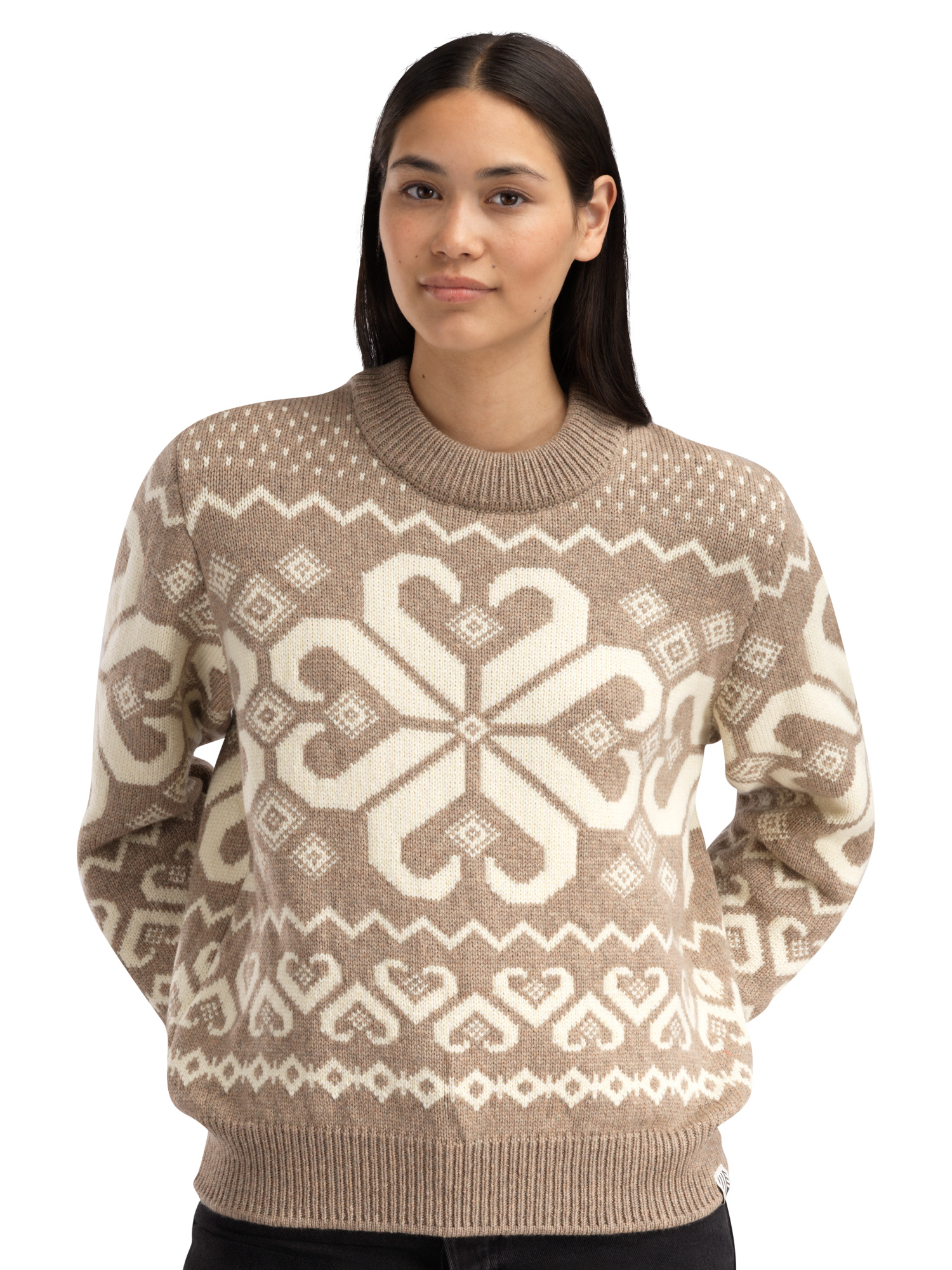 Falkeberg women’s sweater Brown Melange
