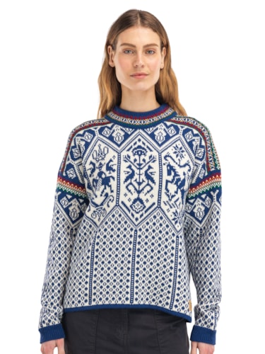 1994 Women's sweater |Blue | 100% Wool - Dale of Norway