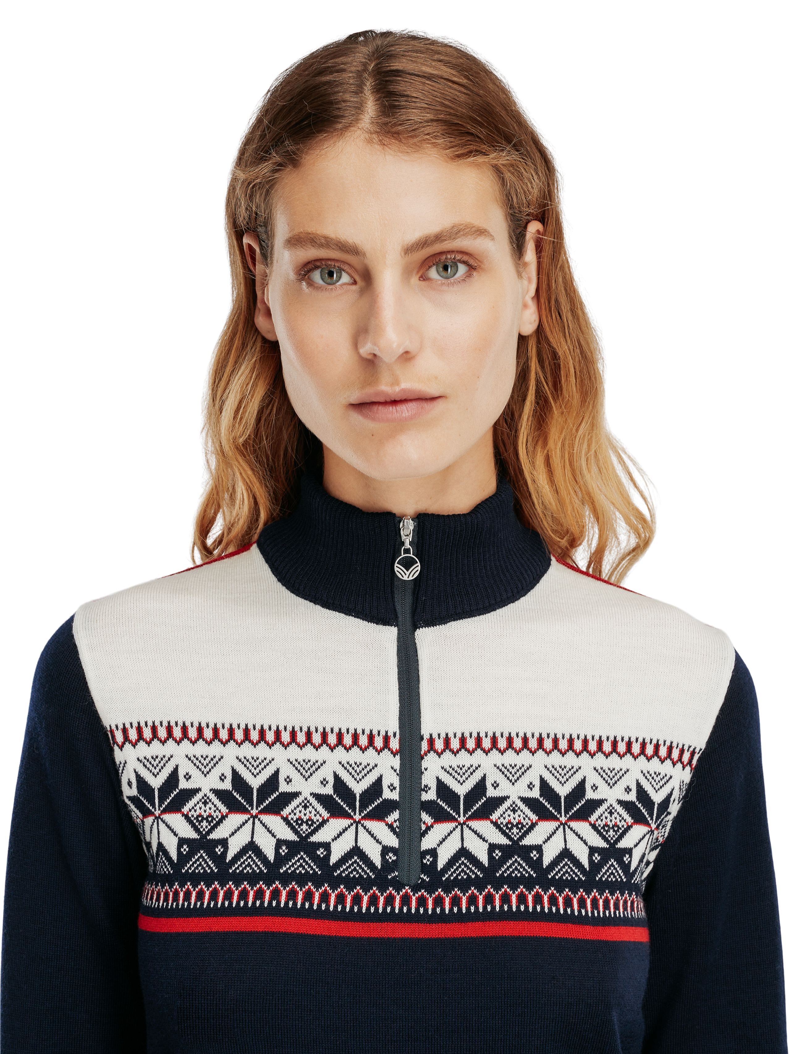 Liberg Sweater | Marine | 100% Wool - Dale of Norway