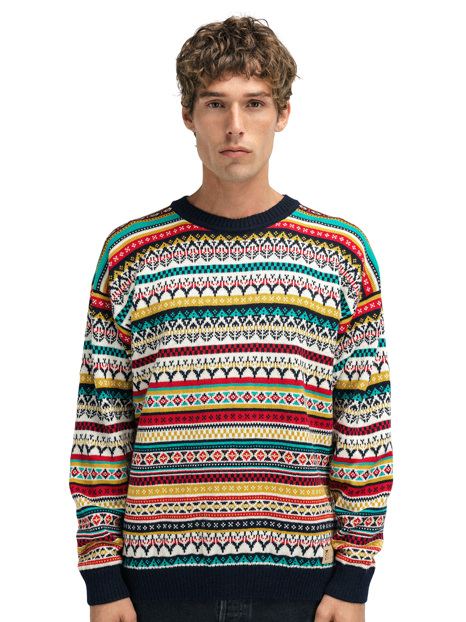 Colorful pullover hot sale