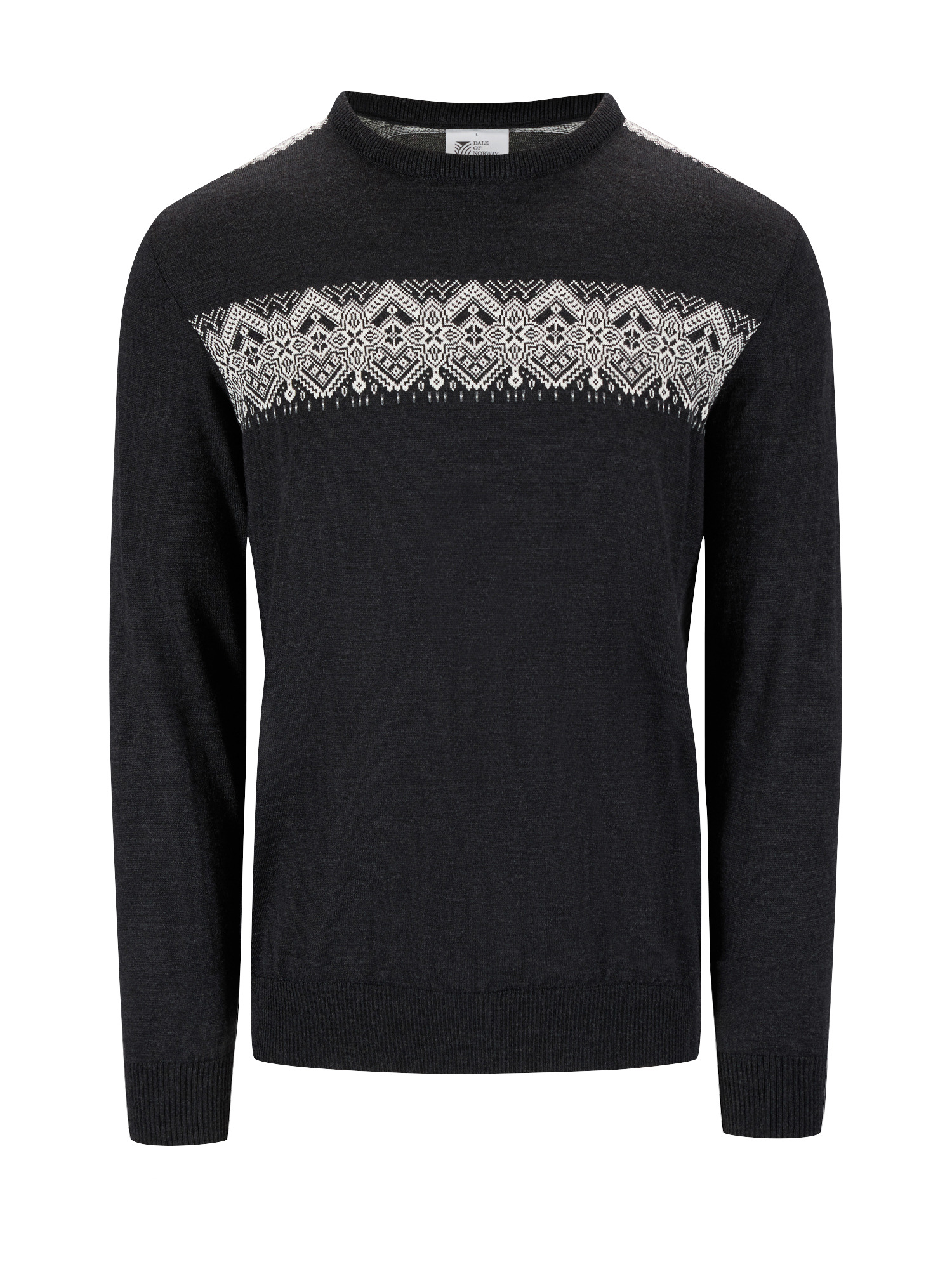 Stenberg Men's Sweater Dark Charcoal Offwhite