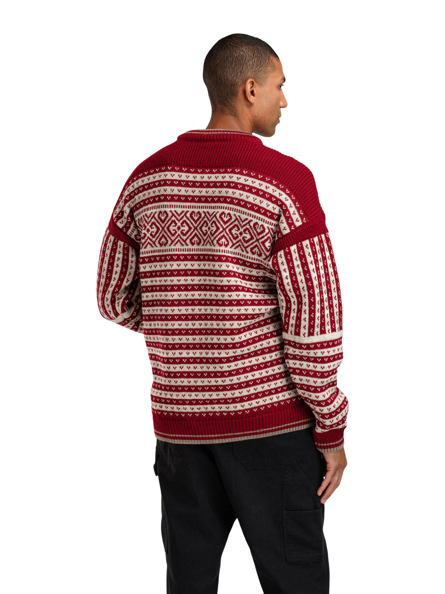 Ramberg Men's Sweater Redrose Mountainstone Sand mel