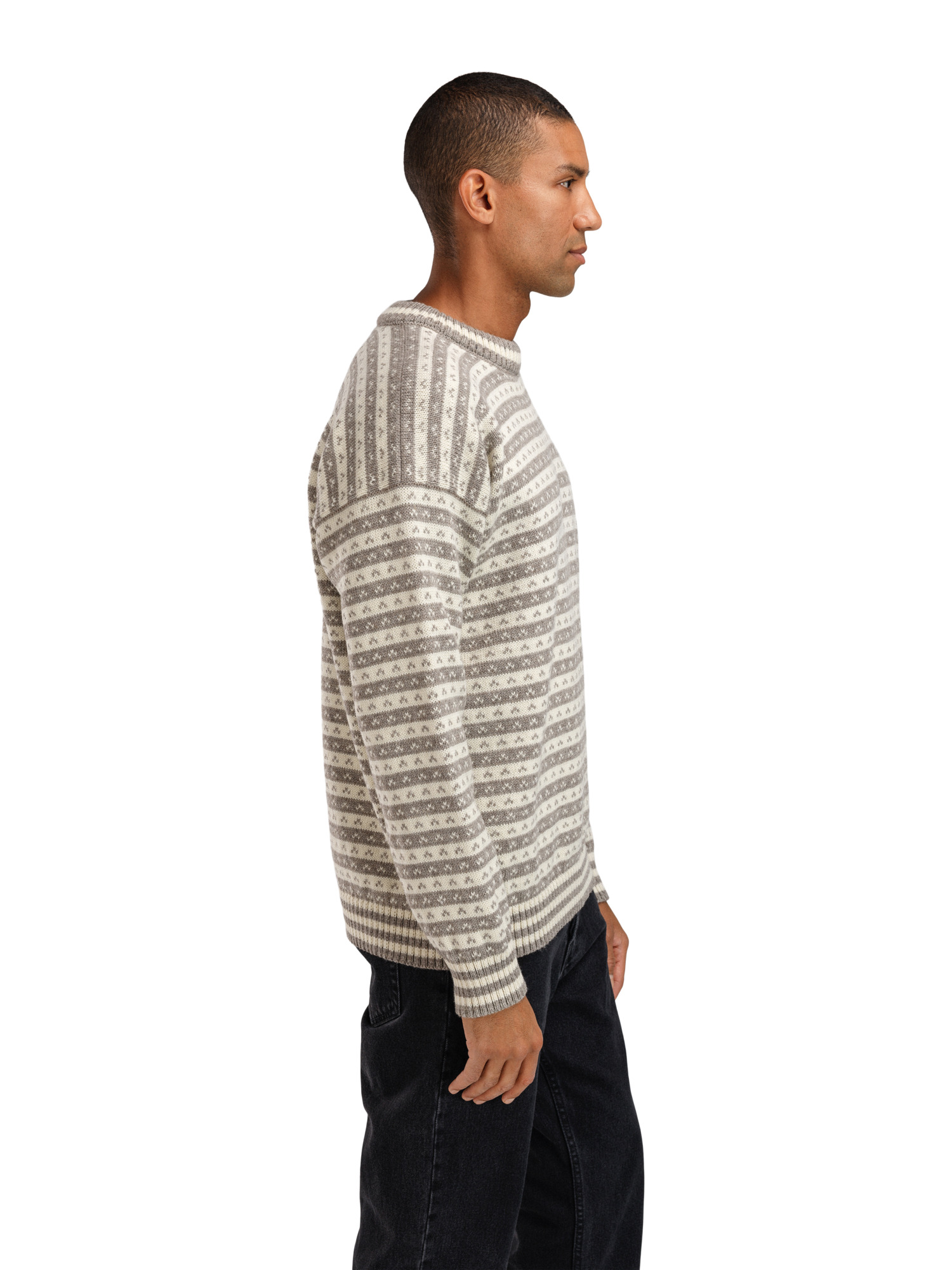 Skipsleia Unisex Sweater - Norwegian Wool Vanillasugar Naturalwhite