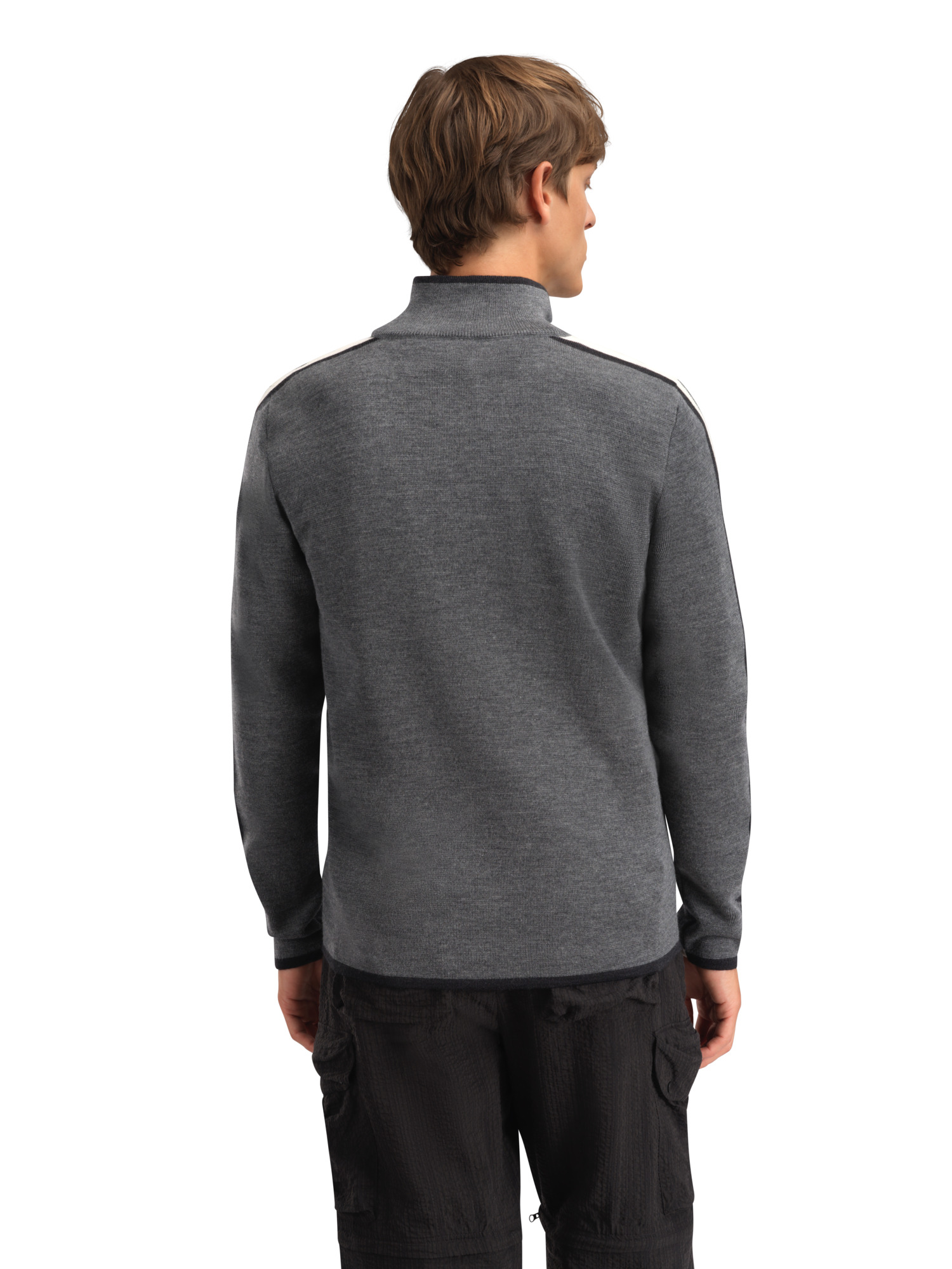 Nåle Men's Sweater - Merino Wool Grey