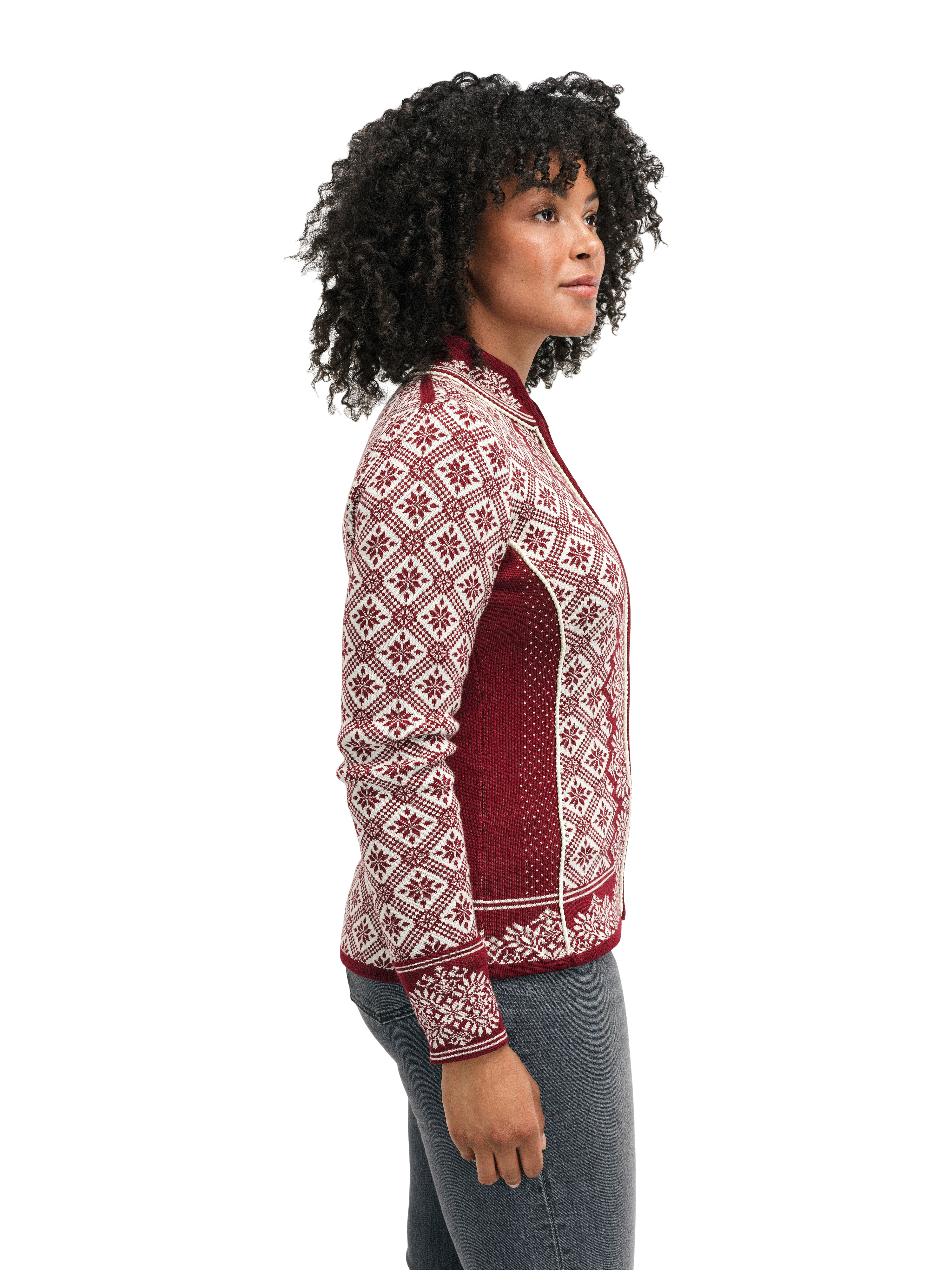 Christiania Women's Jacket - Merino Wool Rubymel. Offwhite