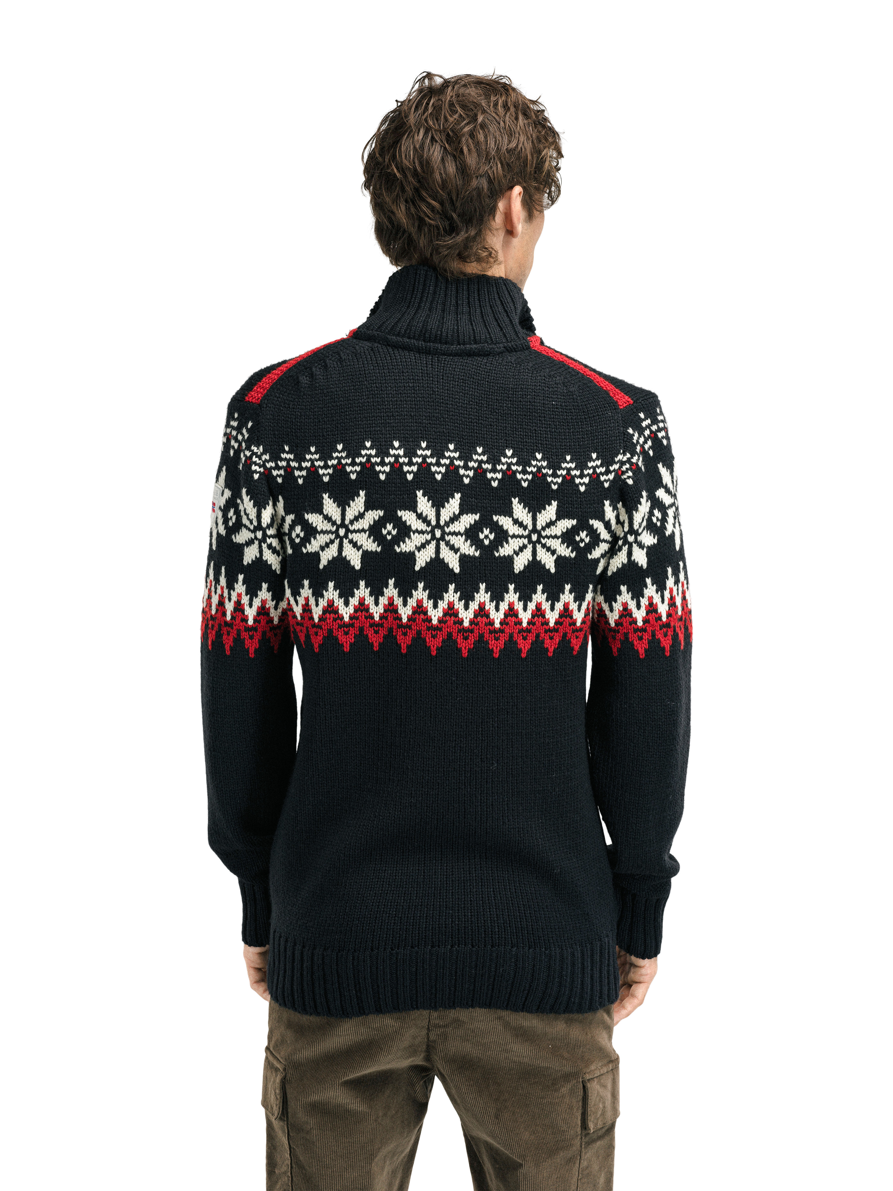 Myking Sweater - Men - Black/Offwhite - Dale of Norway - Dale of Norway