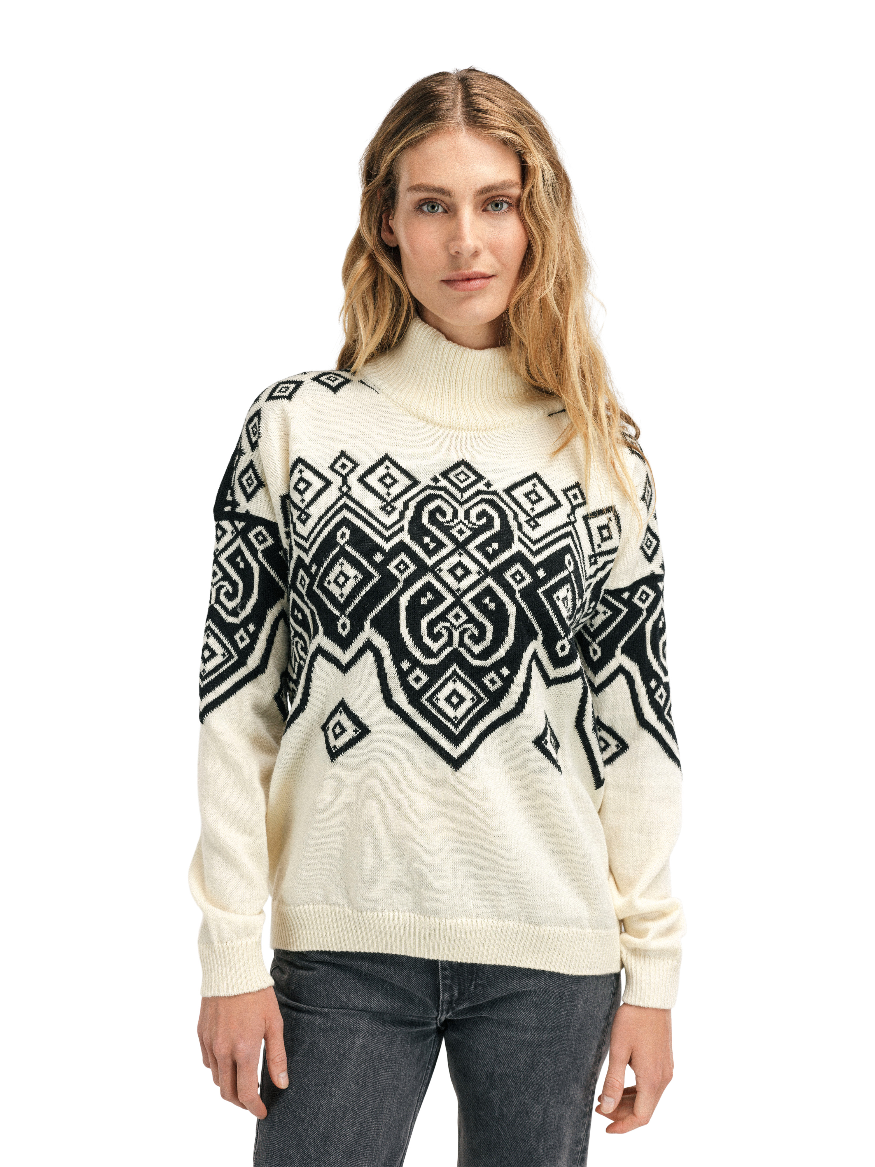 Falun Heron Sweater - Women - Offwhite - Dale of Norway - Dale of