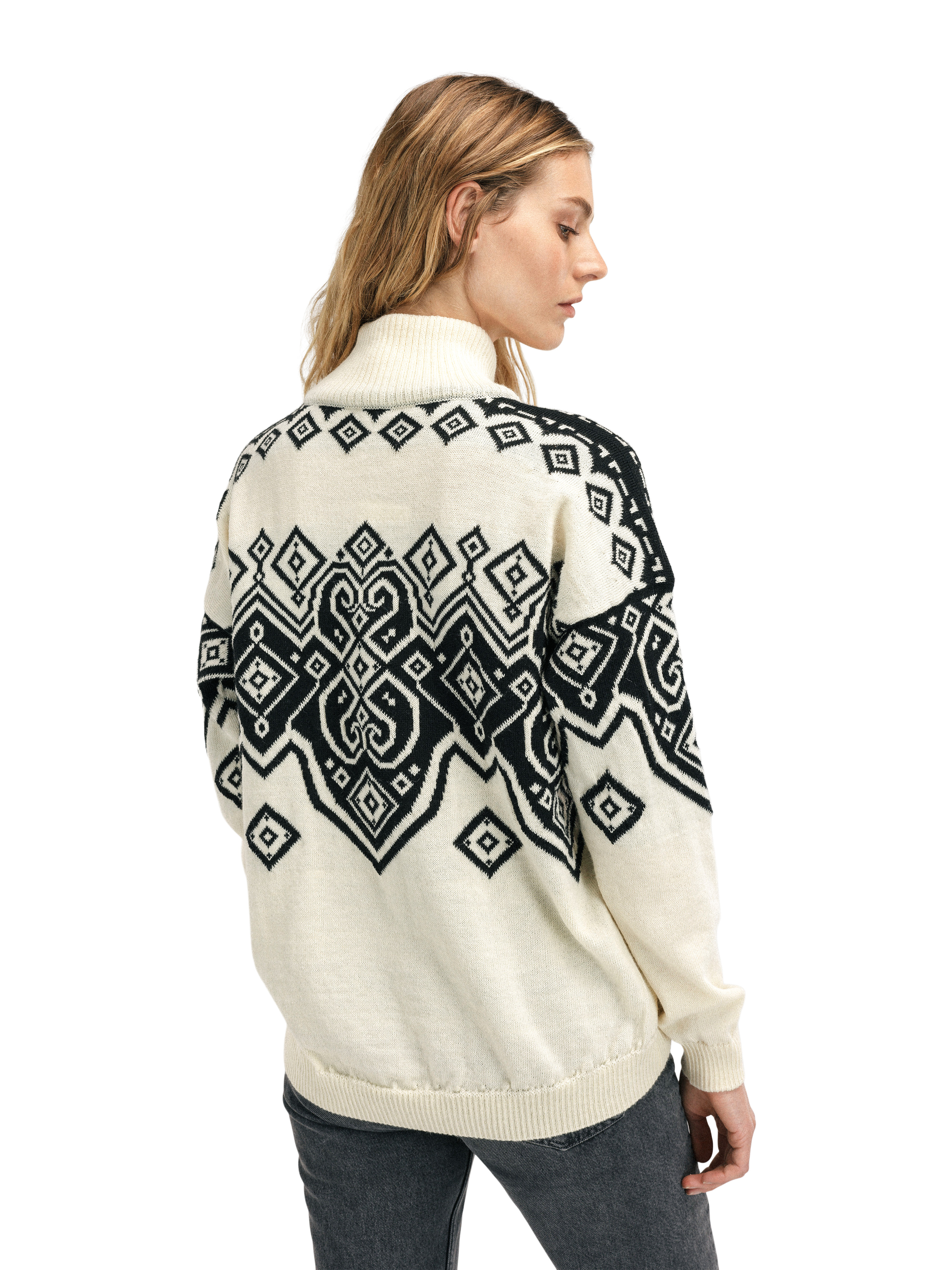Falun Heron Sweater Women Offwhite Dale of Norway Dale of