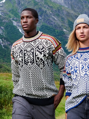 We Norwegians US  Hafjell, the ultimate ski sweater. Featuring a