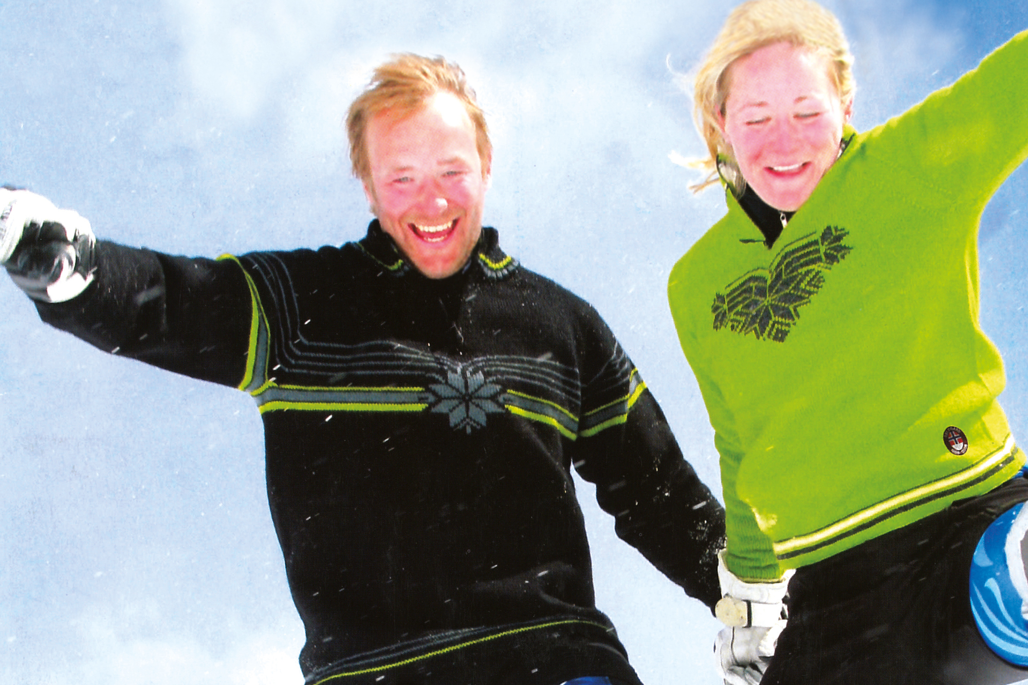 2006  Winter Olympics - Torino, Italy. Olympic Sweaters made by Dale of Norway